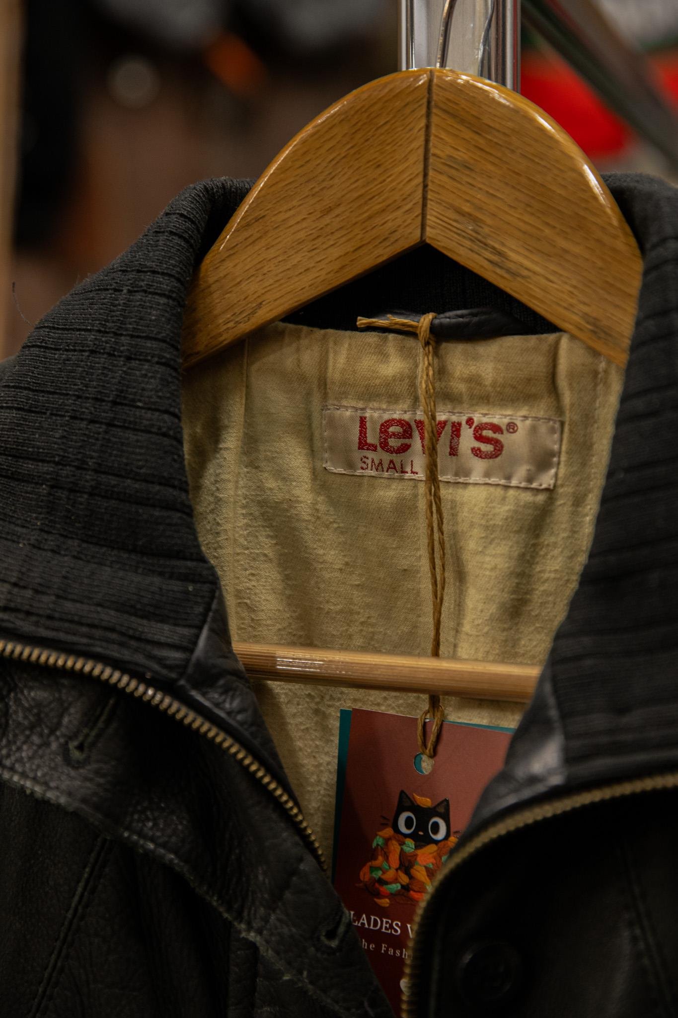 Original LEVI'S Kadın Deri Ceket