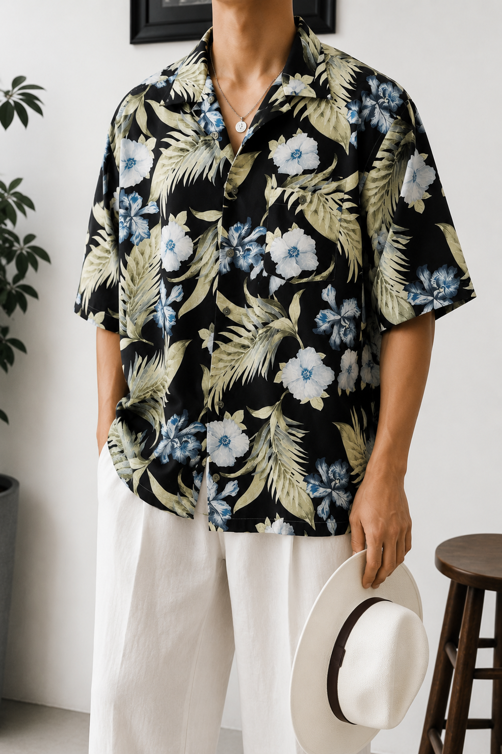 Oversize 1990s Hawaii Gömlek