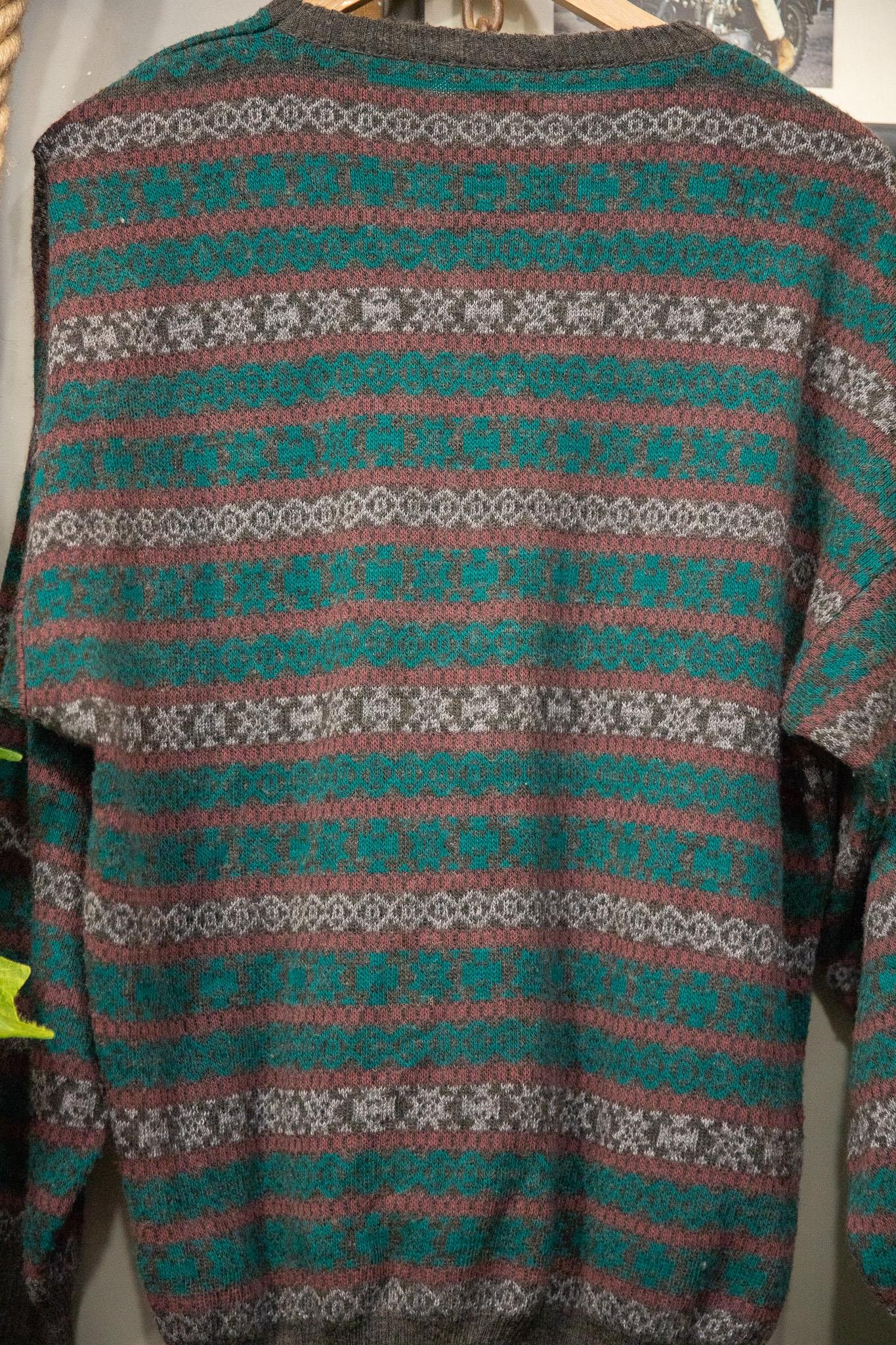 Oversize 90s Örgü Kazak