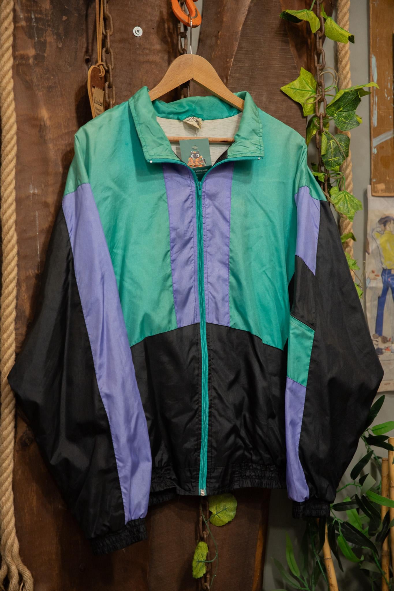 Oversize 90'S Sport Ceket