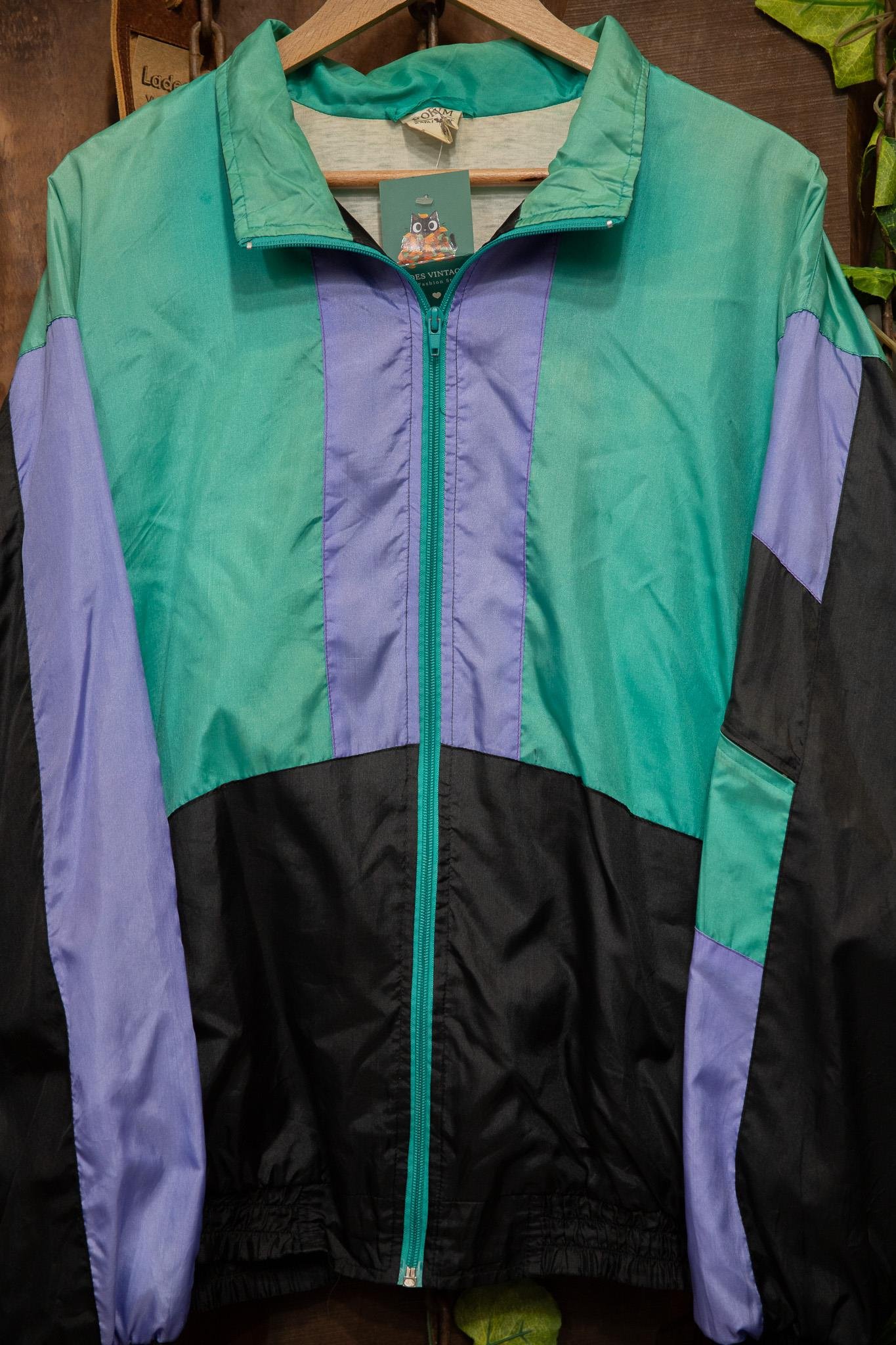 Oversize 90'S Sport Ceket