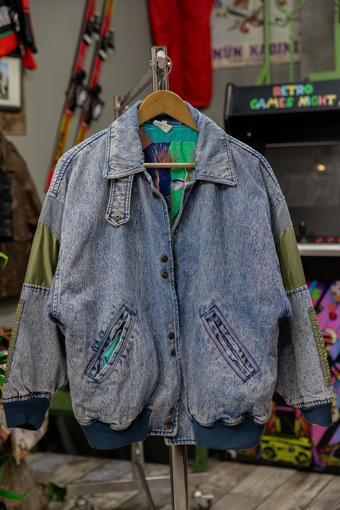 Oversize Bomber Model Unisex Kot Ceket
