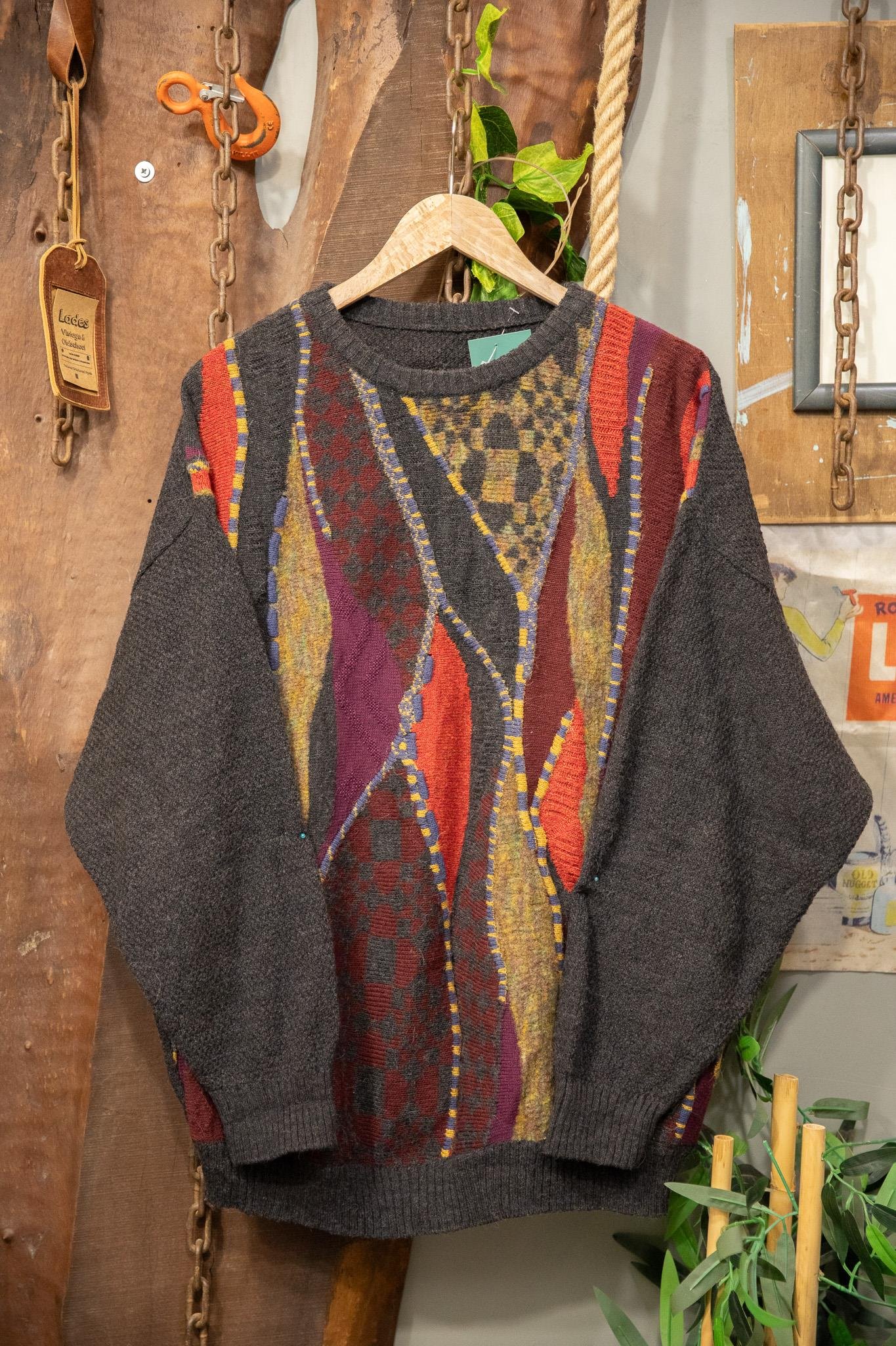 Oversize Etnik Kazak