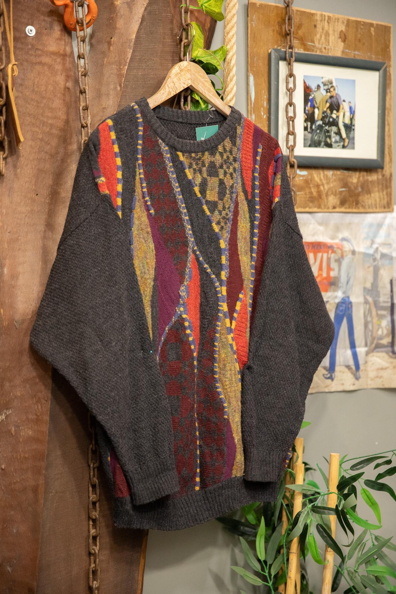 Oversize Etnik Kazak