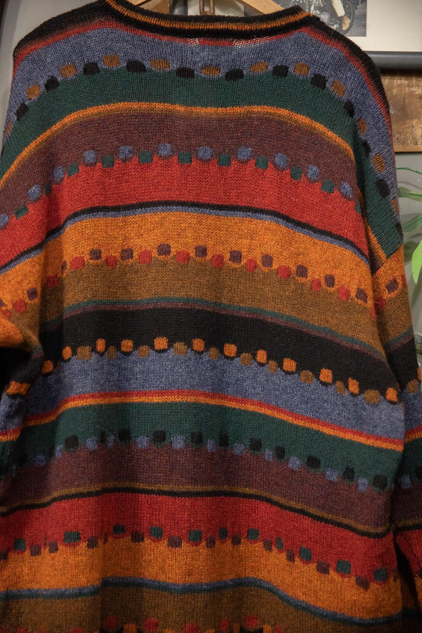 Oversize Etnik Pattern Kazak