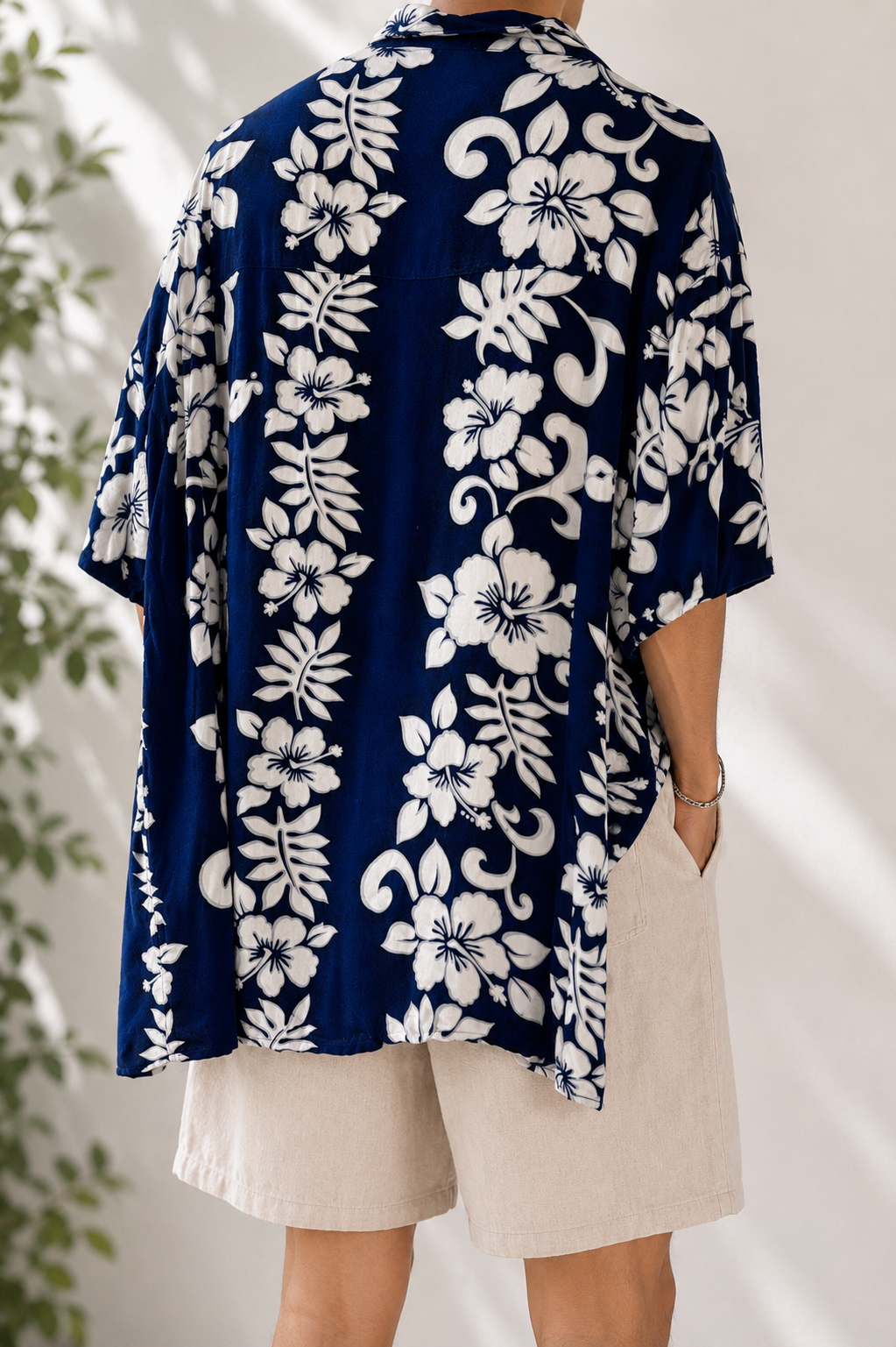 Oversize Hawaii Gömlek