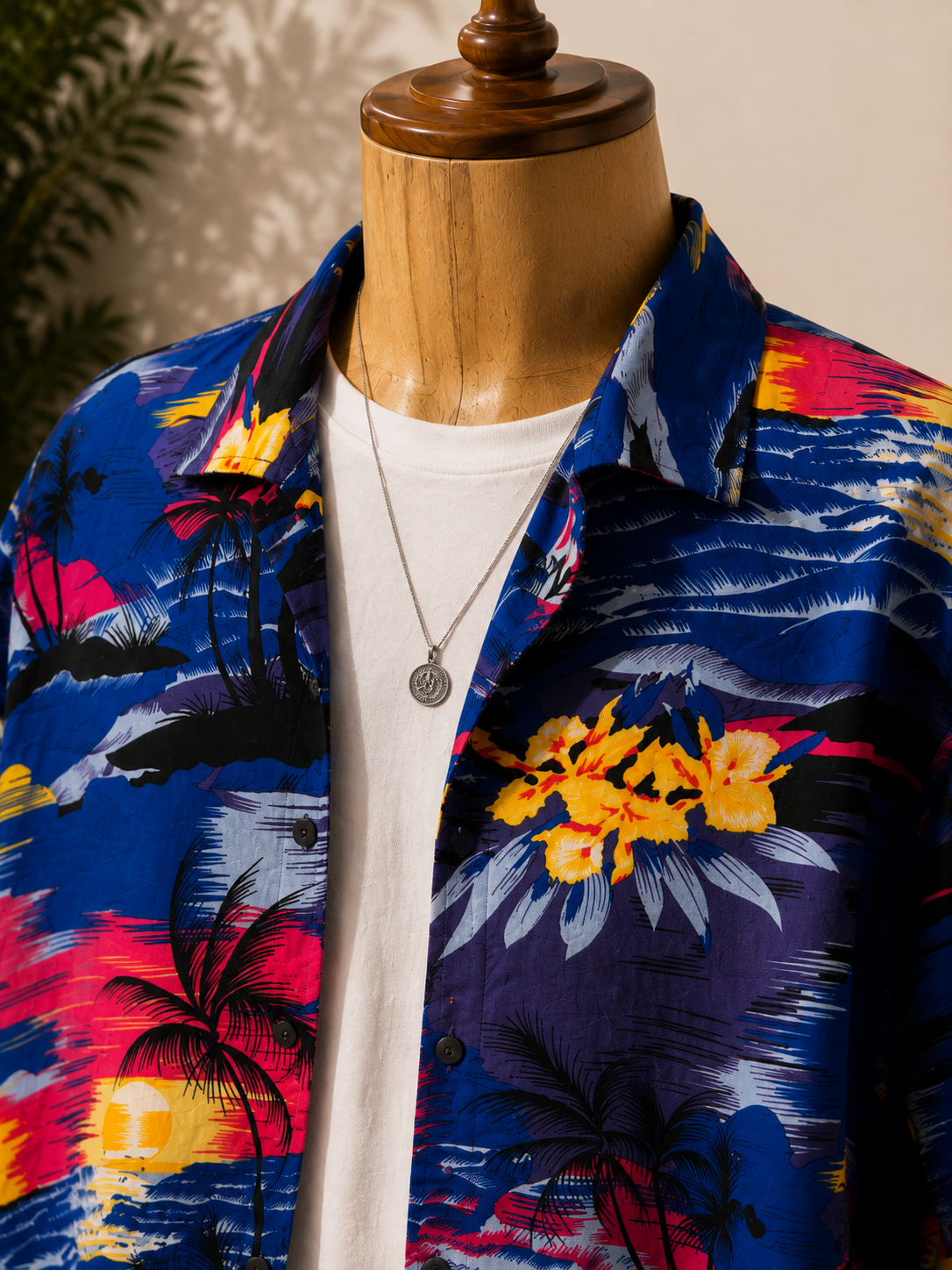 Oversize Hawaii Gömlek