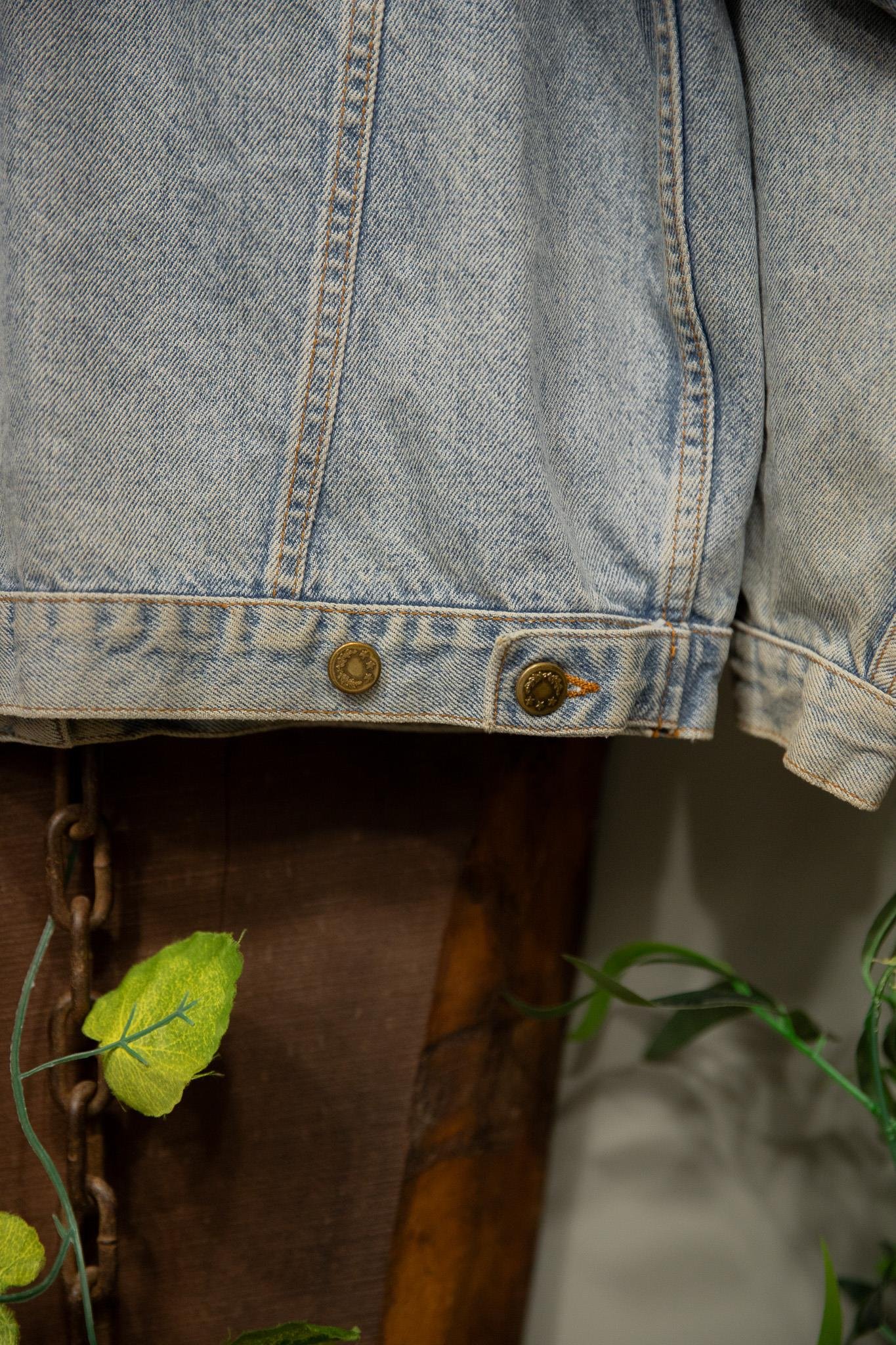 Oversize TiaMaria Wash Denim Ceket