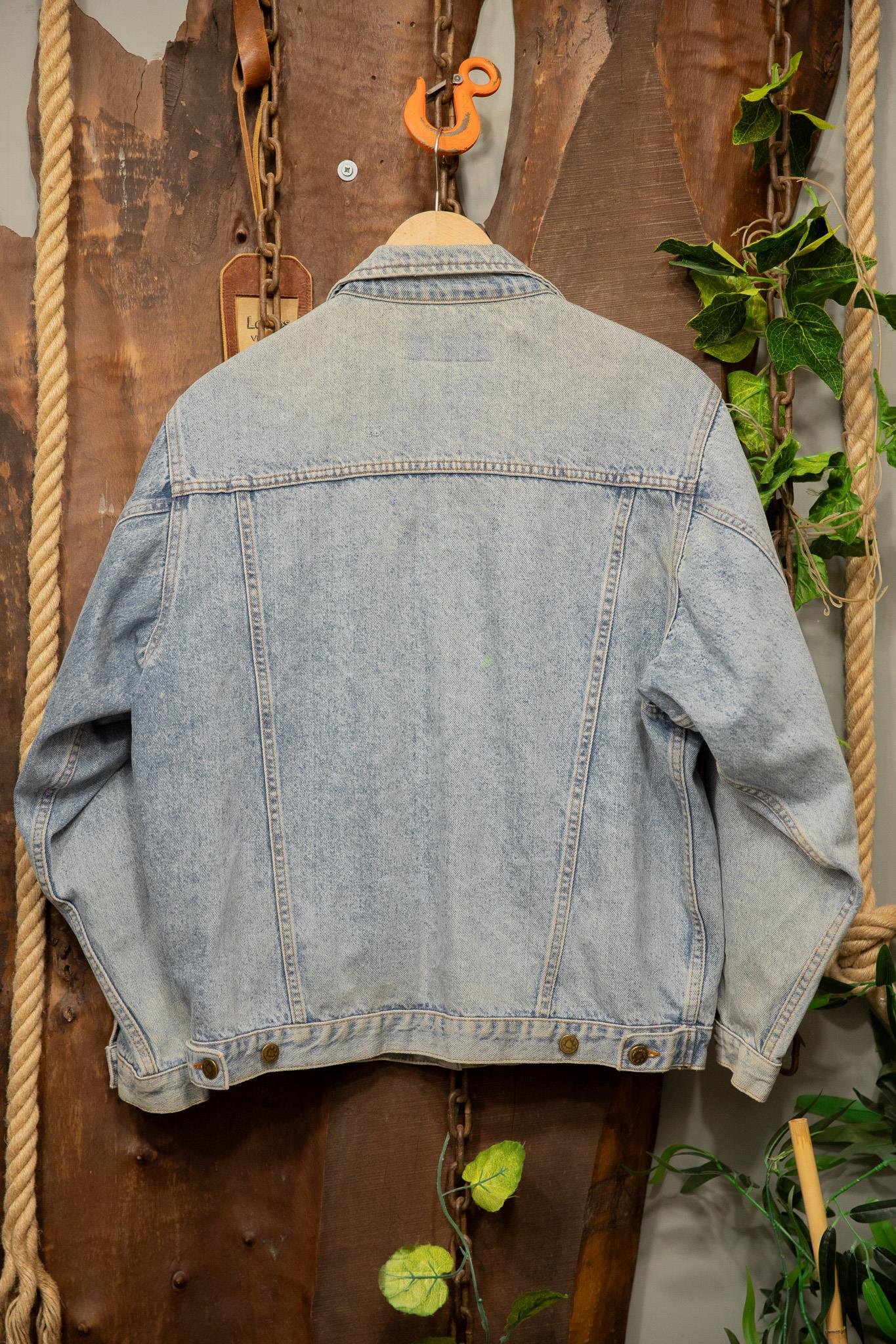 Oversize TiaMaria Wash Denim Ceket