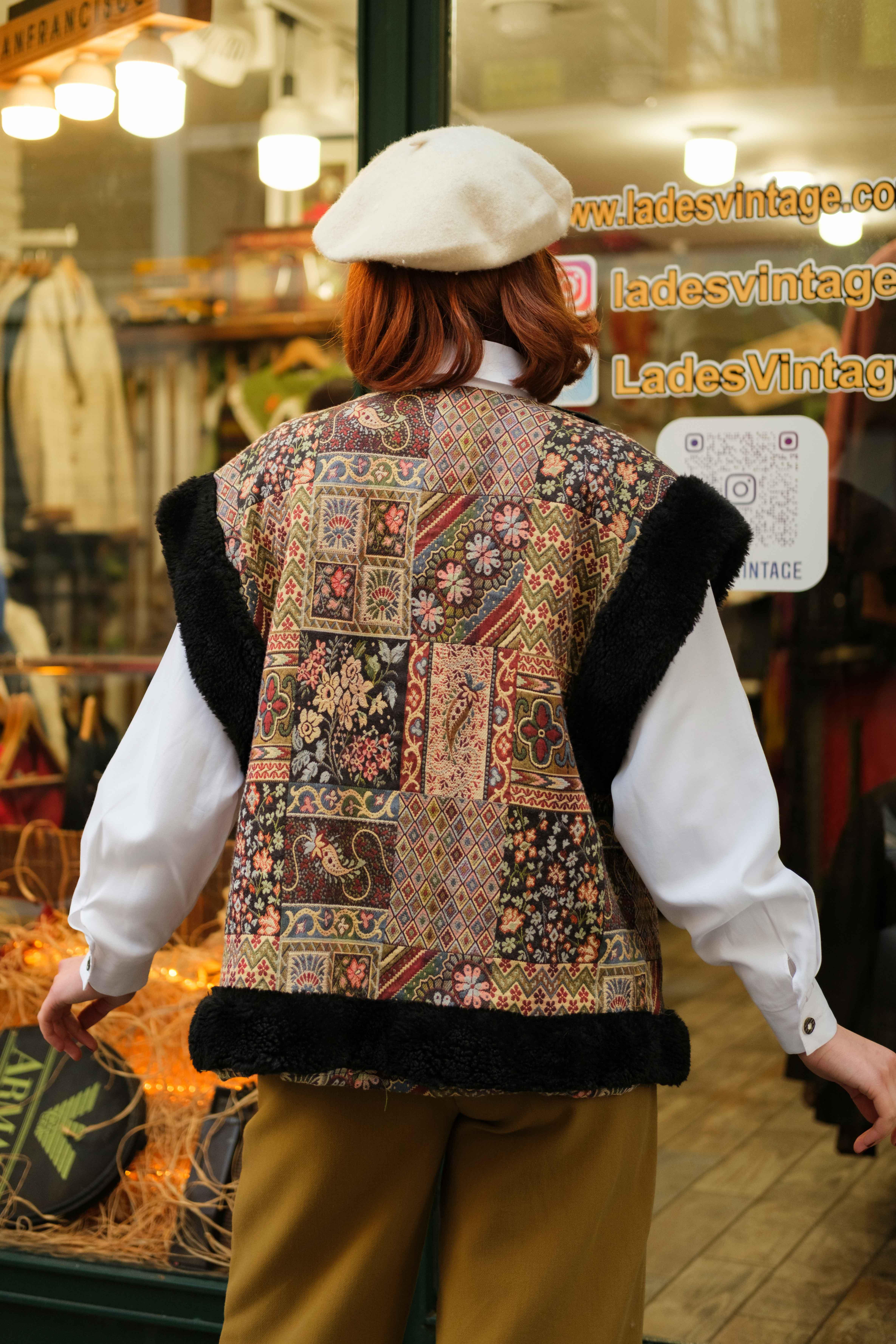 PARİS STYLE VİNTAGE YELEK