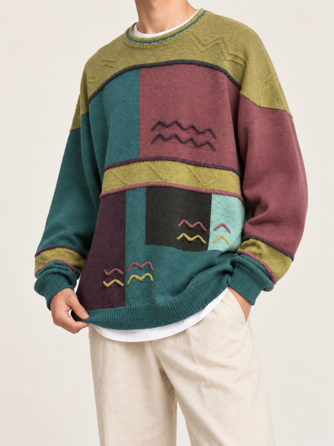 Pastel Tone 1980s Kazak