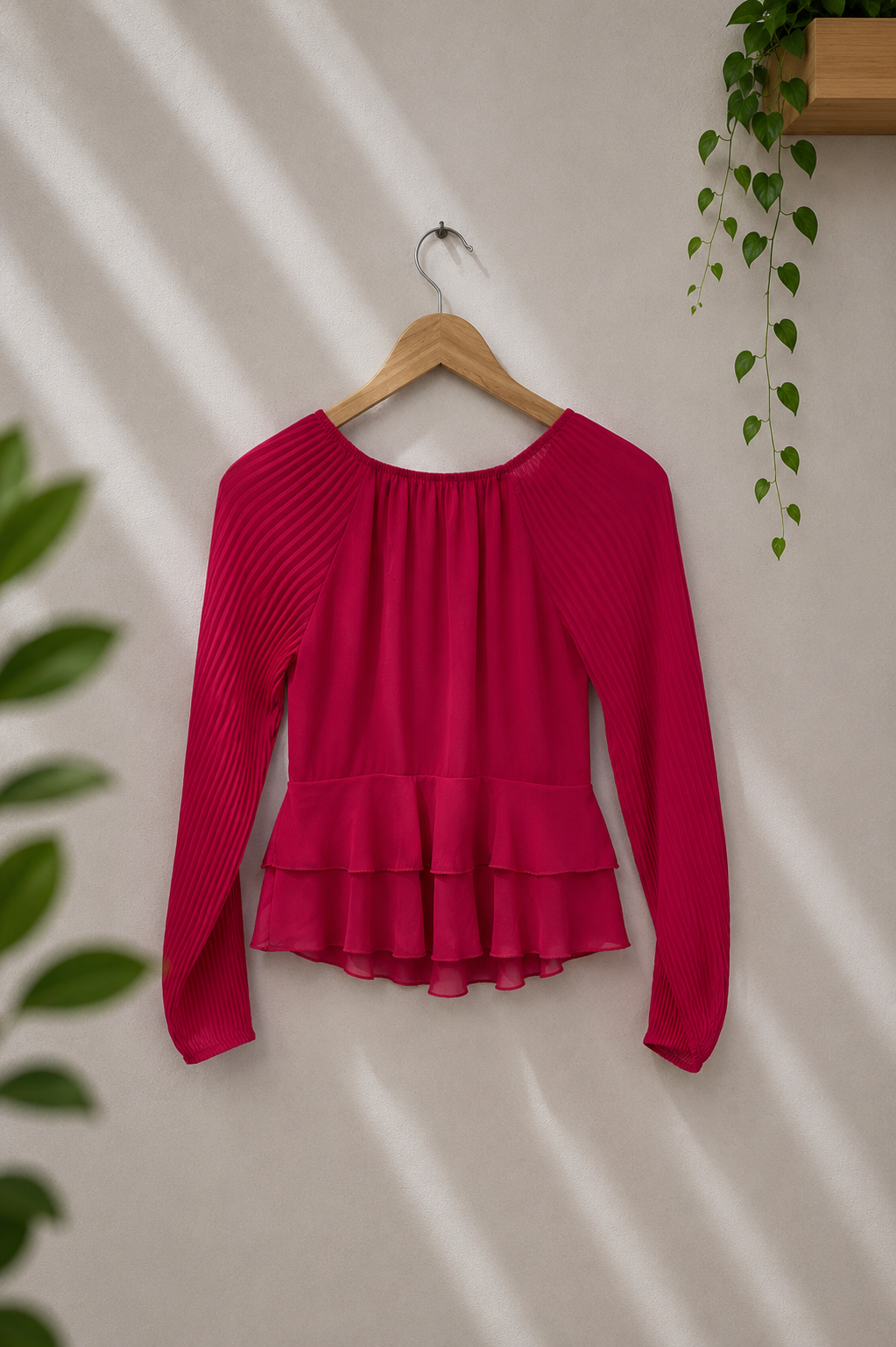 Peasant Pileli Blouse