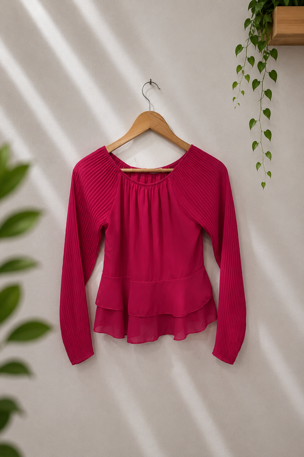 Peasant Pileli Blouse