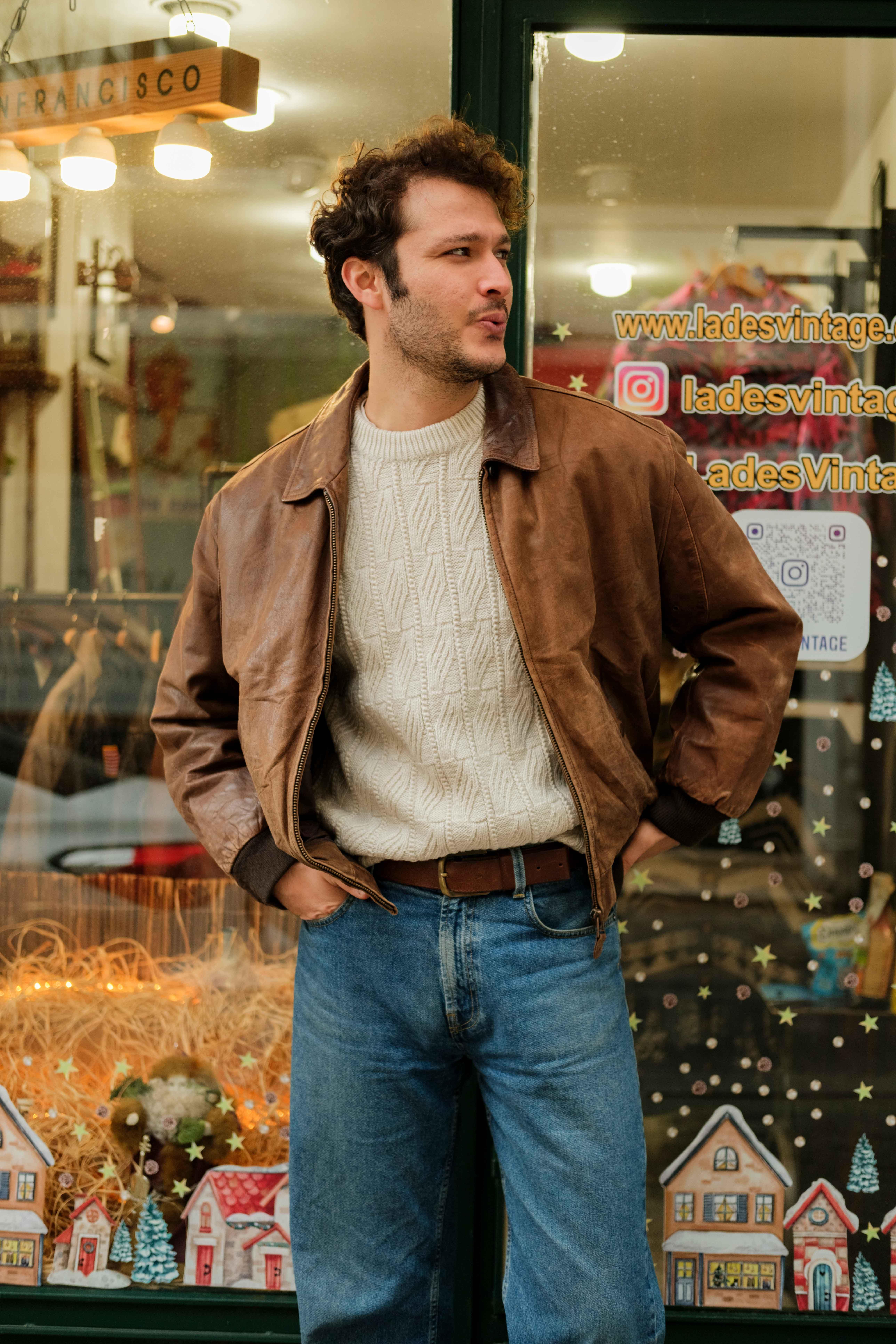PETER FİCRH BUFFALO LEATHER JACKET