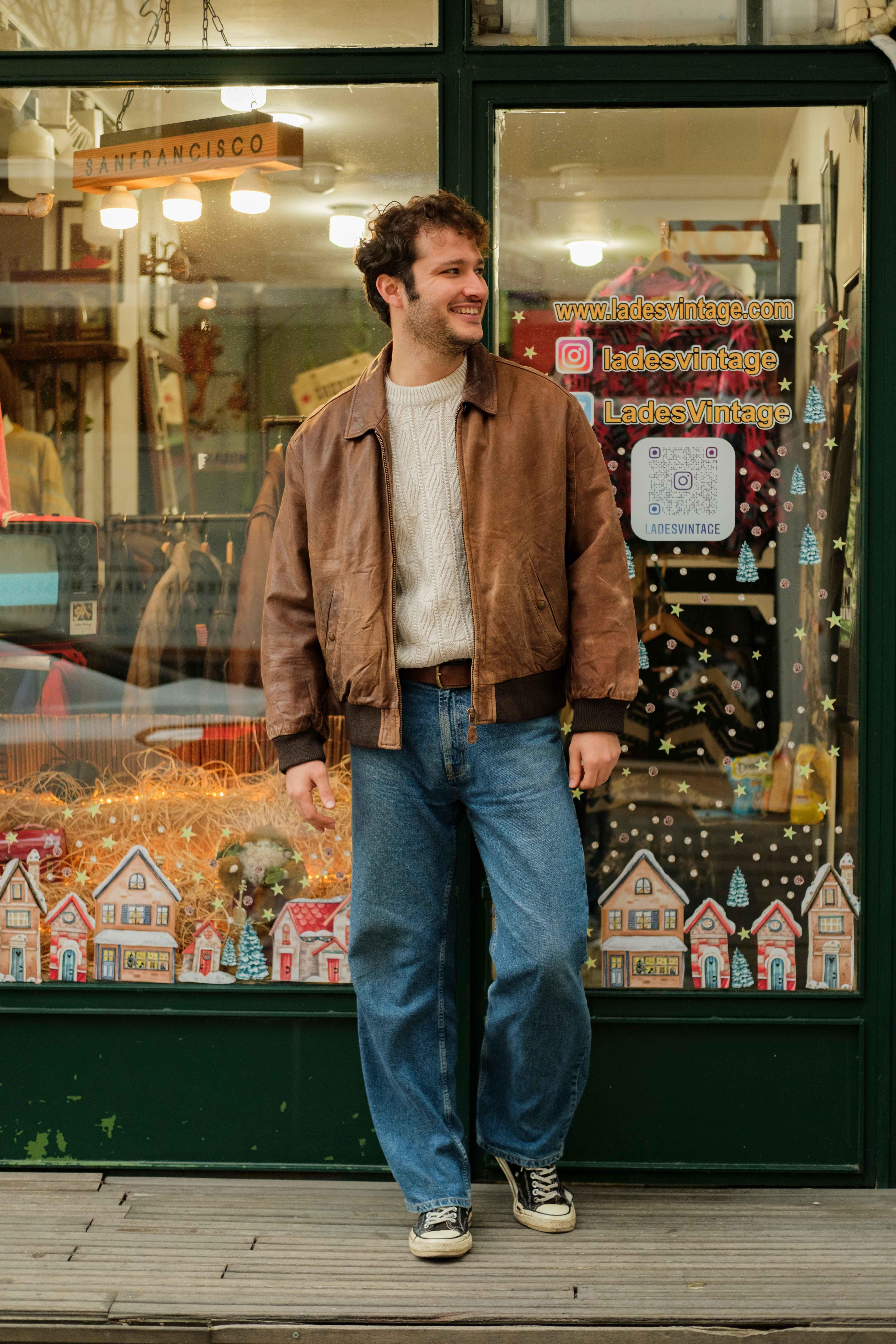 PETER FİCRH BUFFALO LEATHER JACKET