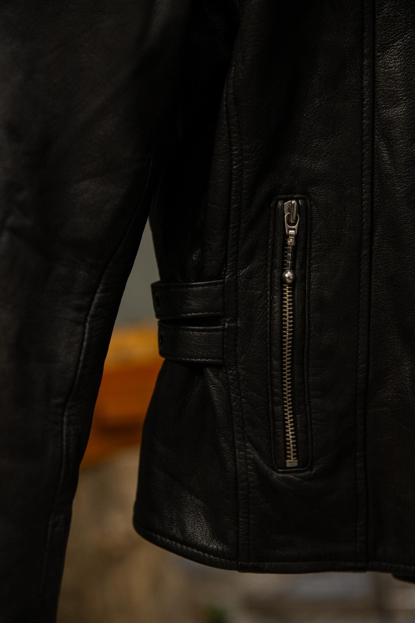 POLO ORİJİNAL BIKER DERİ CEKET