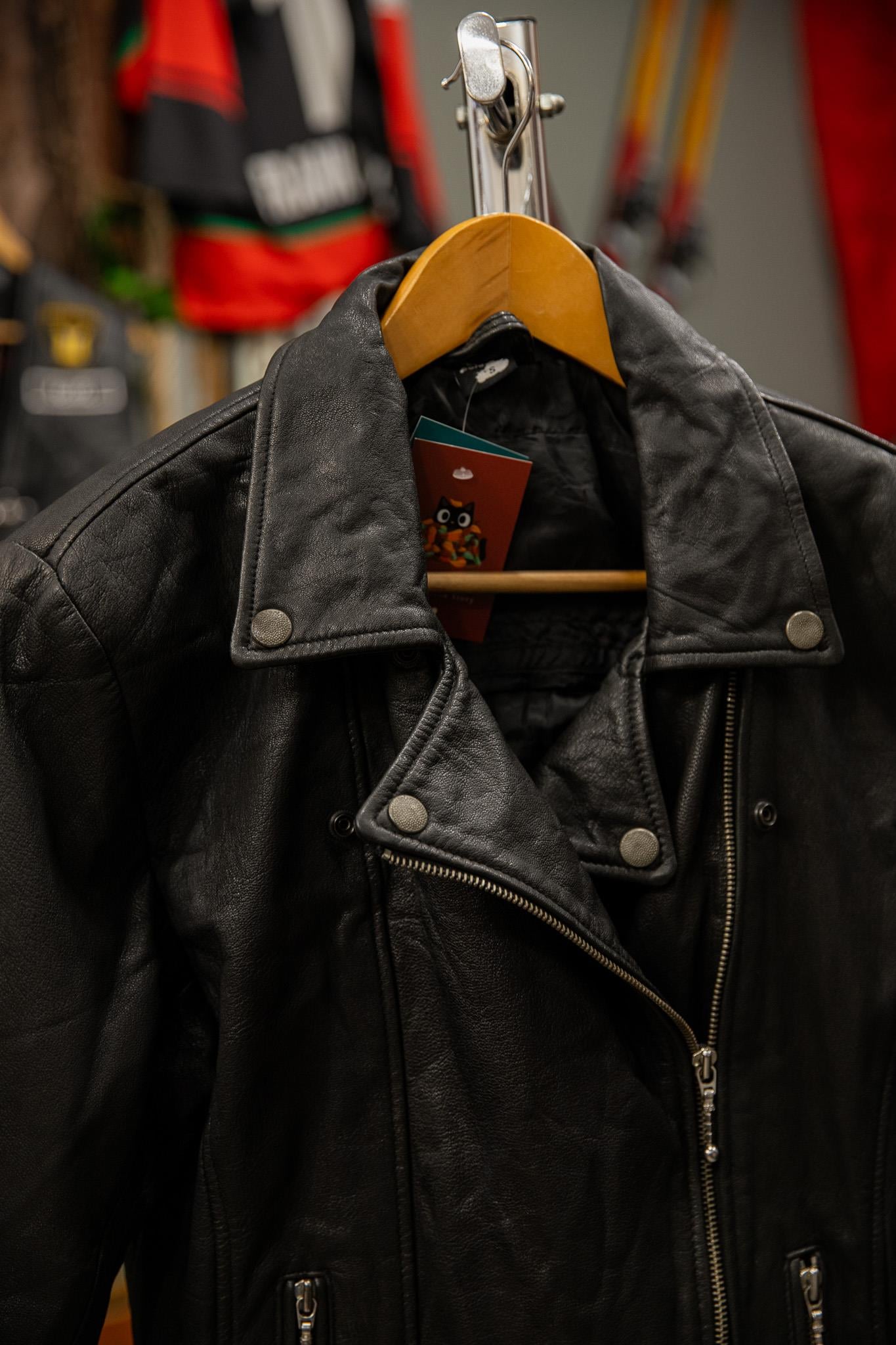 POLO ORİJİNAL BIKER DERİ CEKET