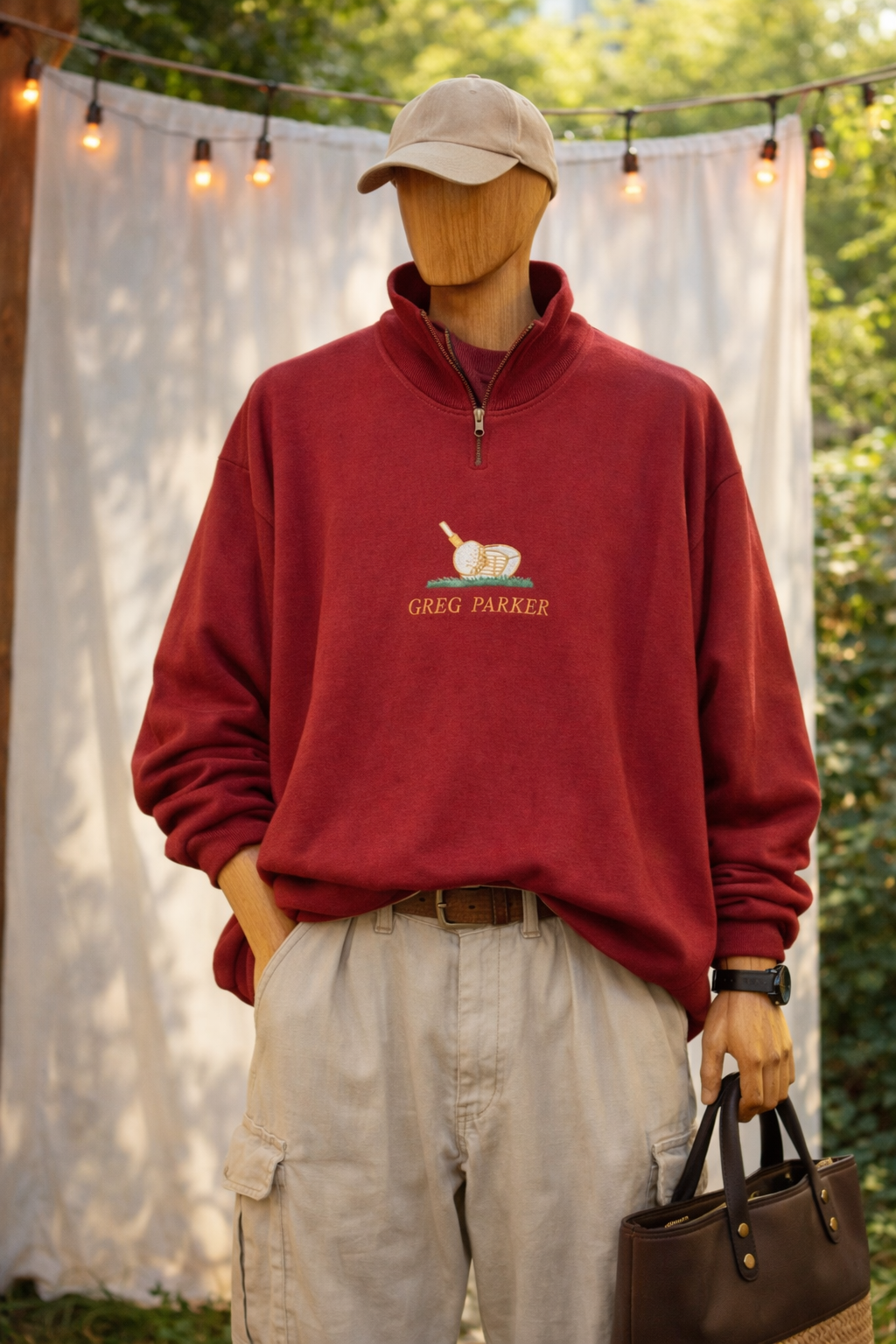 Polo Yaka 'Greg Parker' Sweatshirt