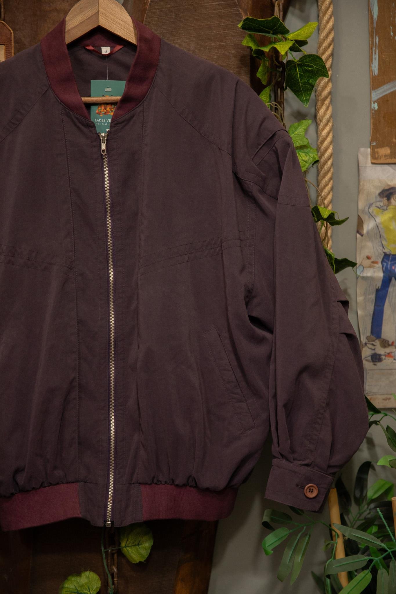 Purple Casual Ceket