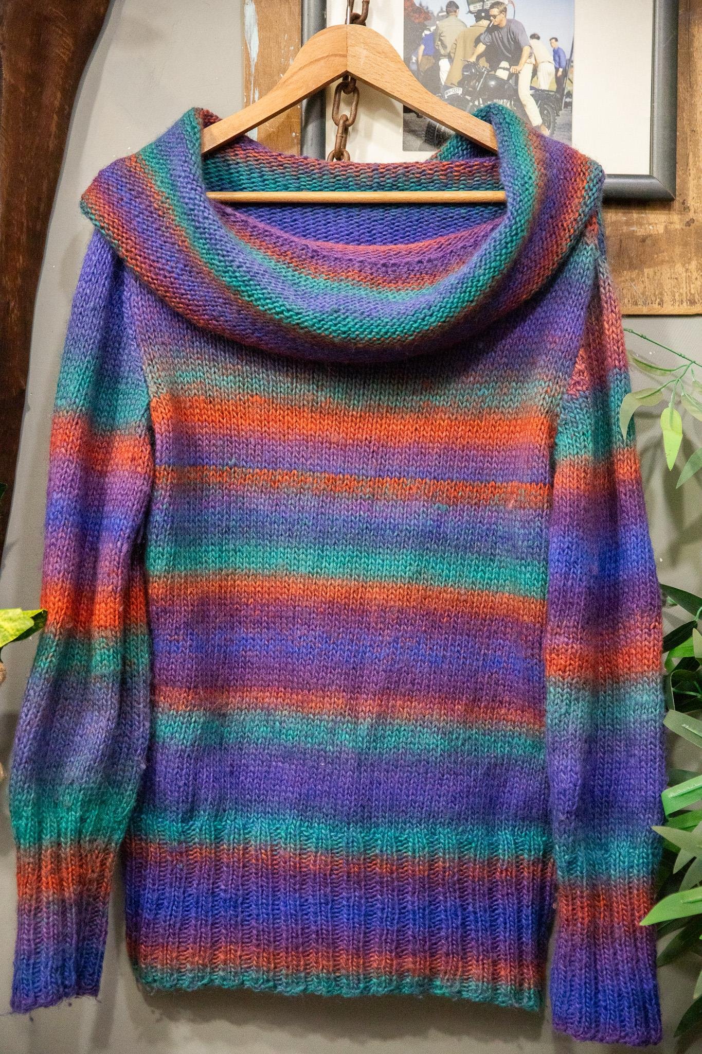 Rainbow Boho 90s Kazak