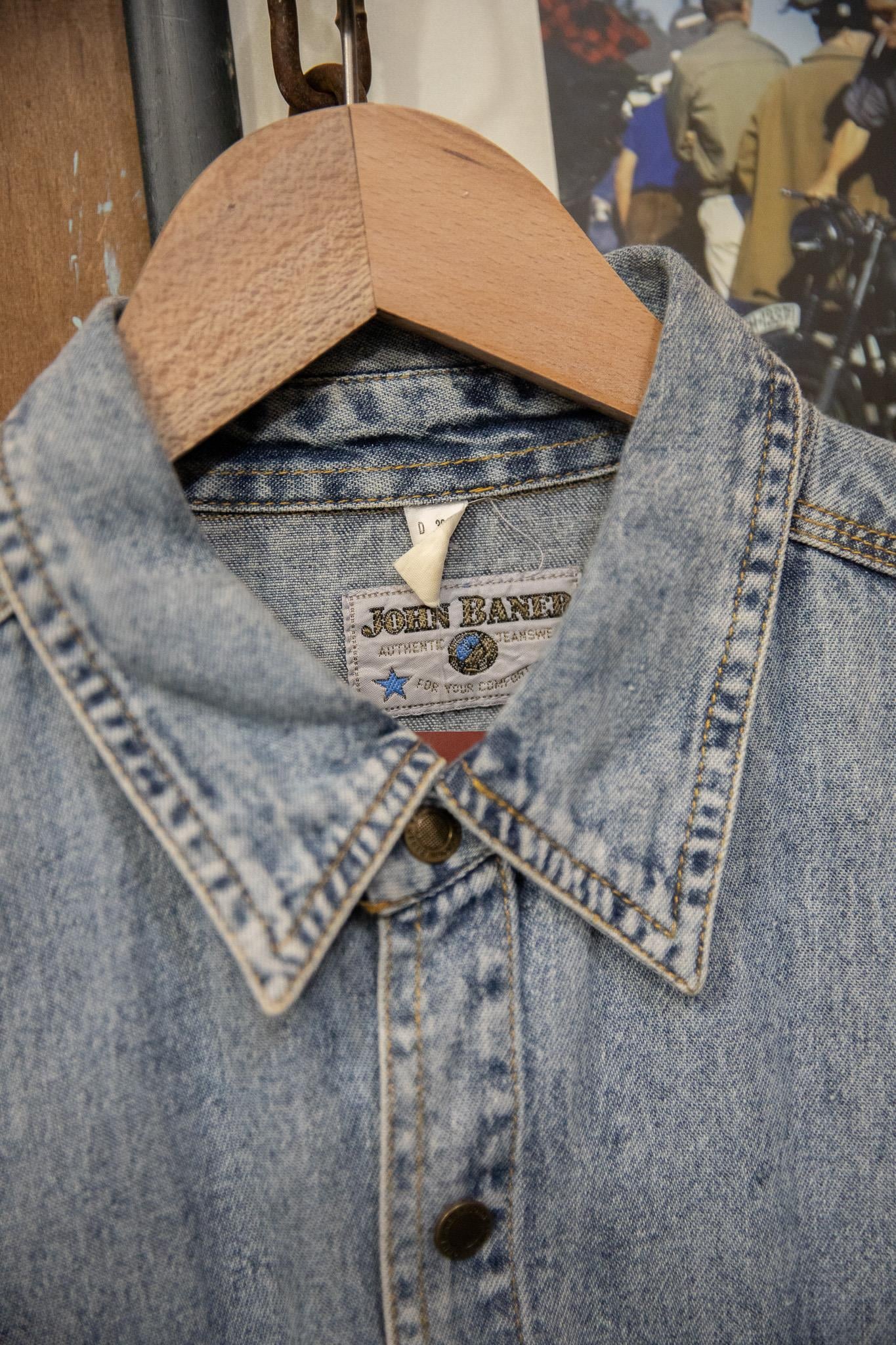 Rebel Lace Blue Denim Gömlek-Ceket