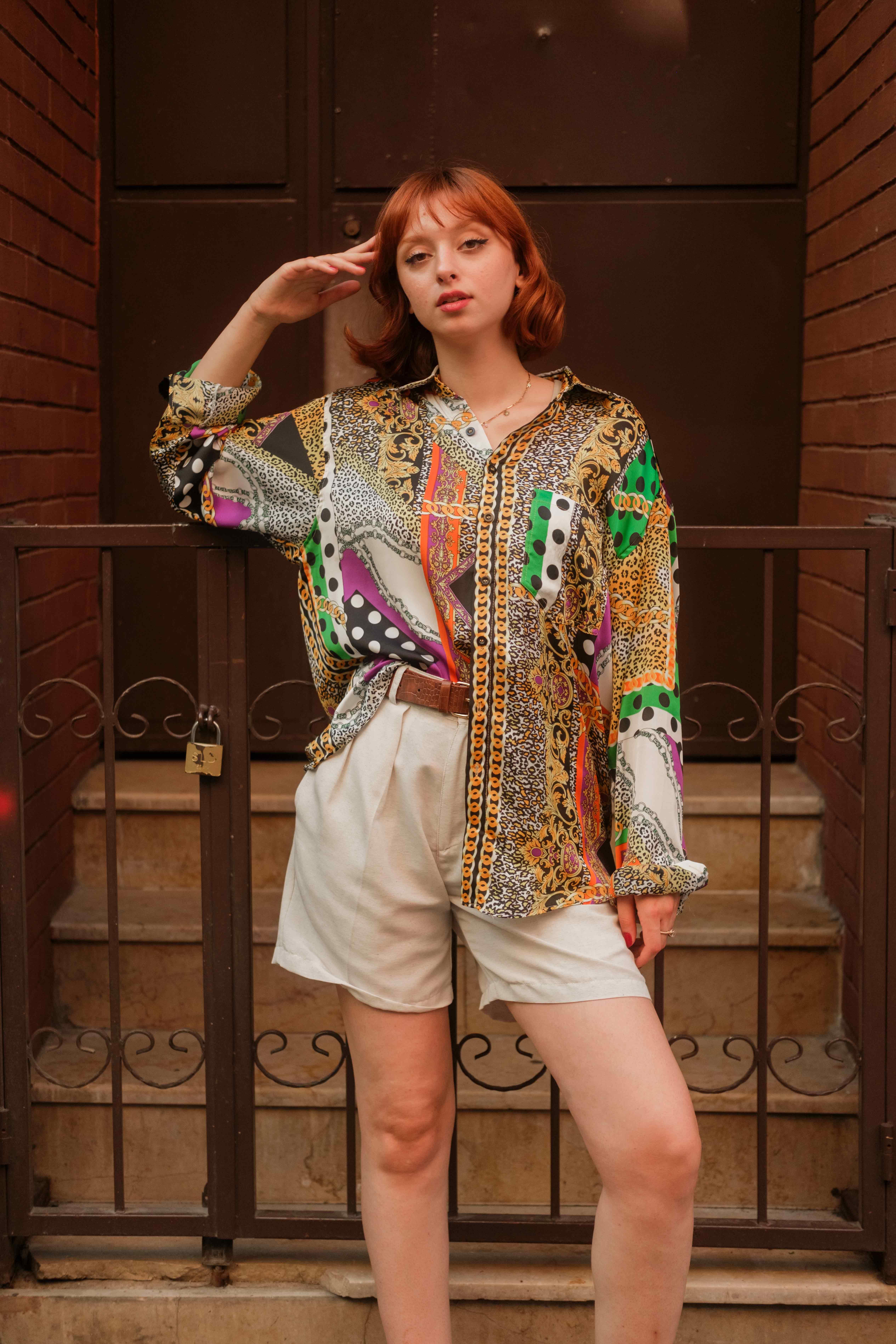 RETRO KOLEKSİYON UNISEX GÖMLEK