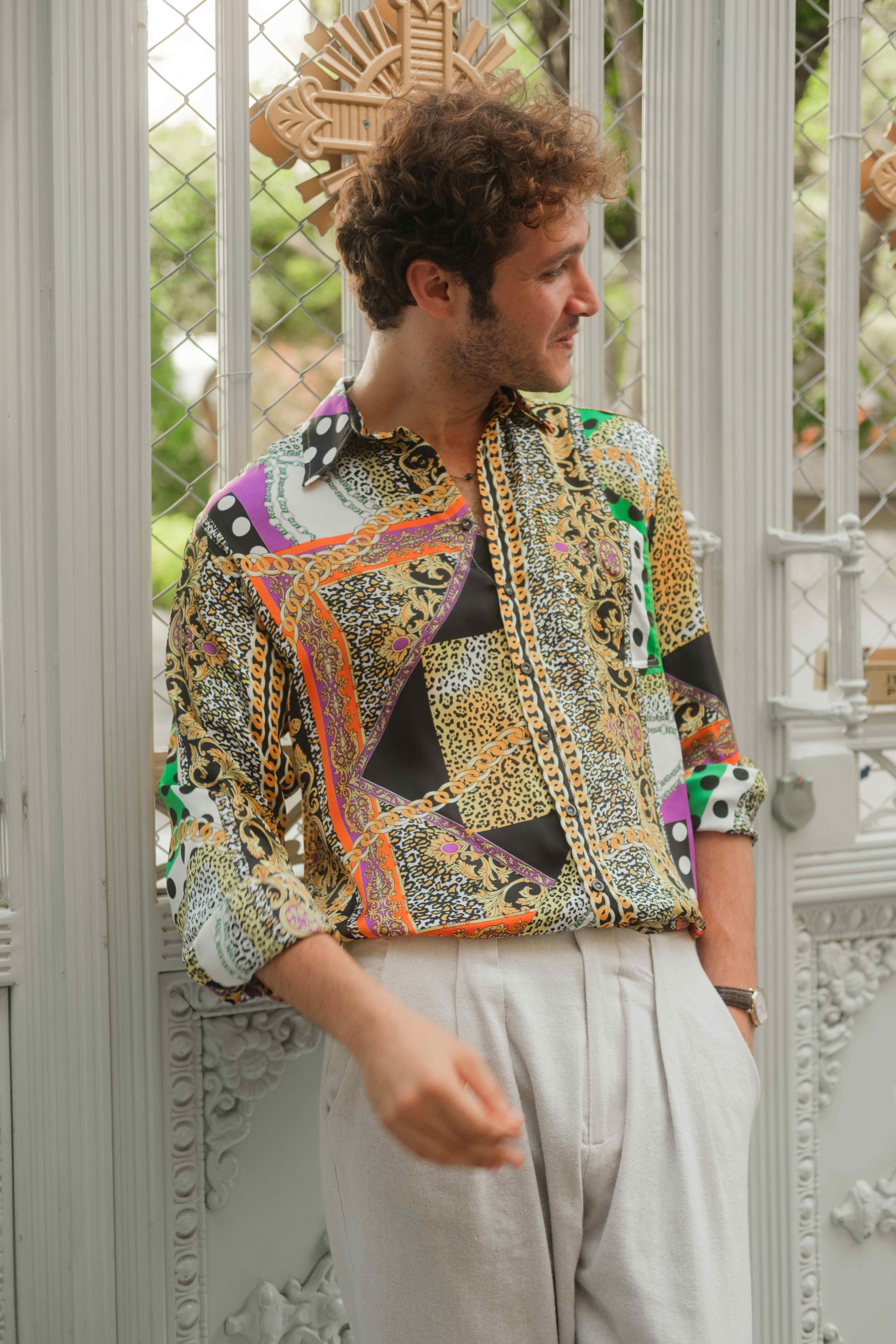 RETRO KOLEKSİYON UNISEX GÖMLEK