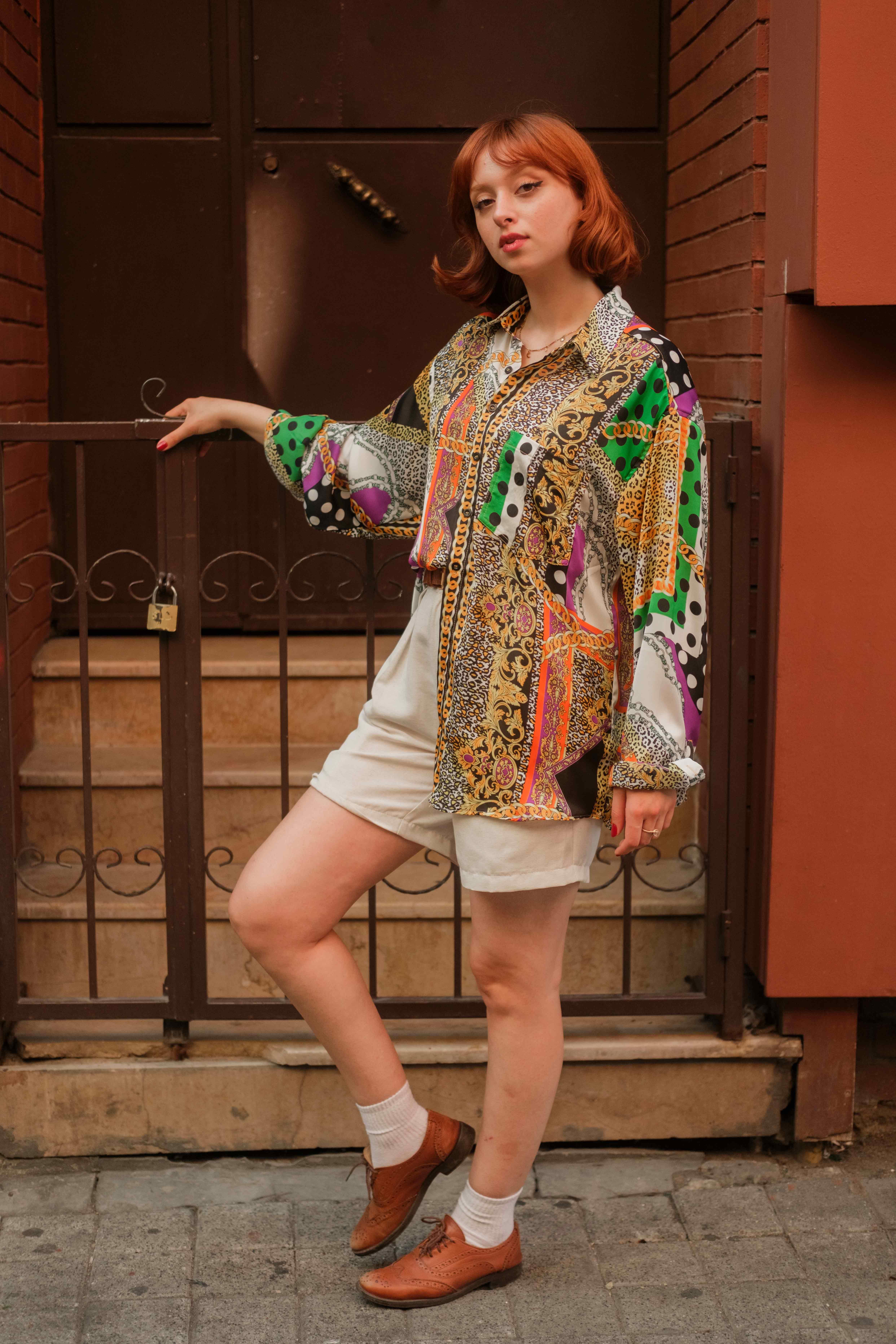 RETRO KOLEKSİYON UNISEX GÖMLEK