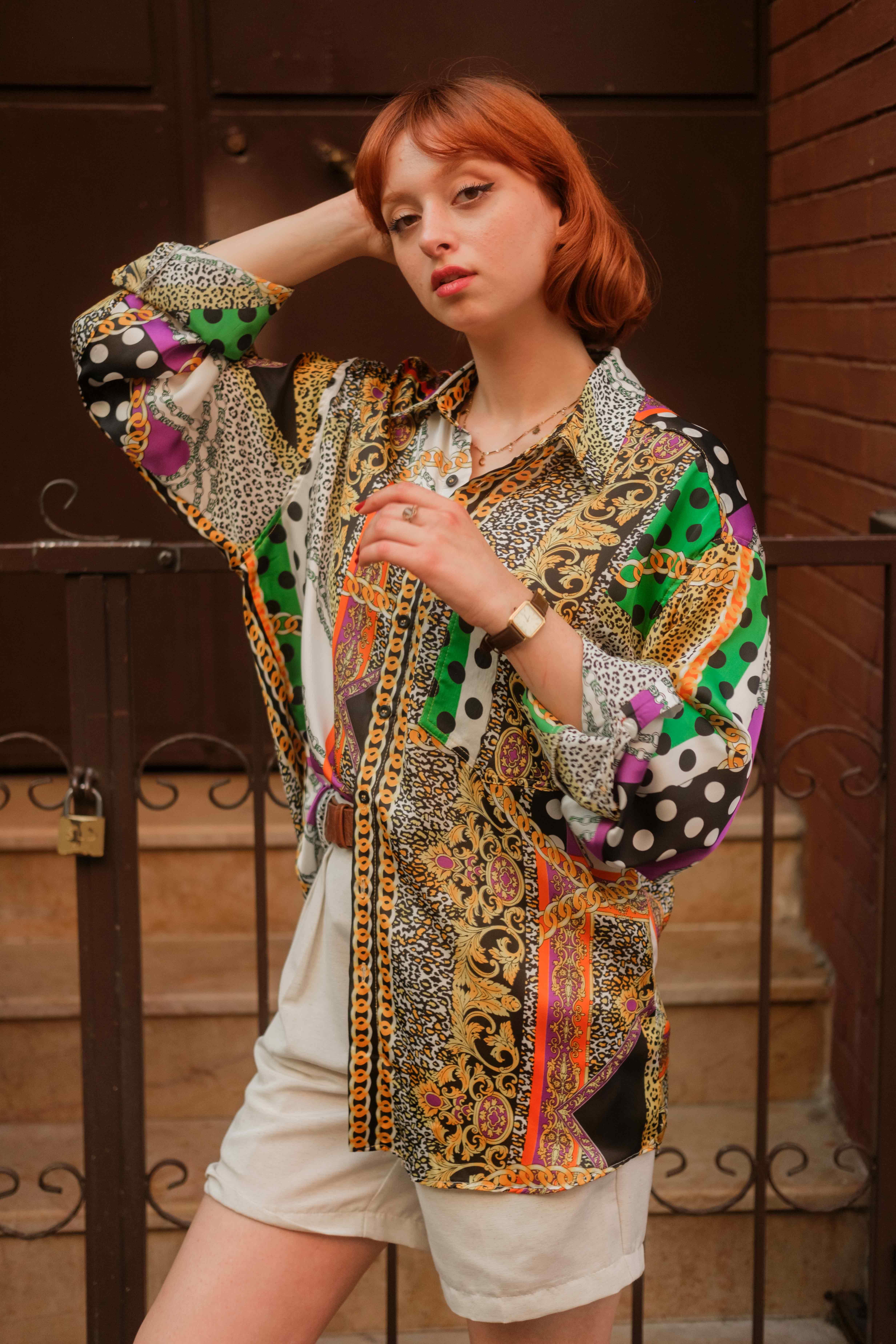 RETRO KOLEKSİYON UNISEX GÖMLEK