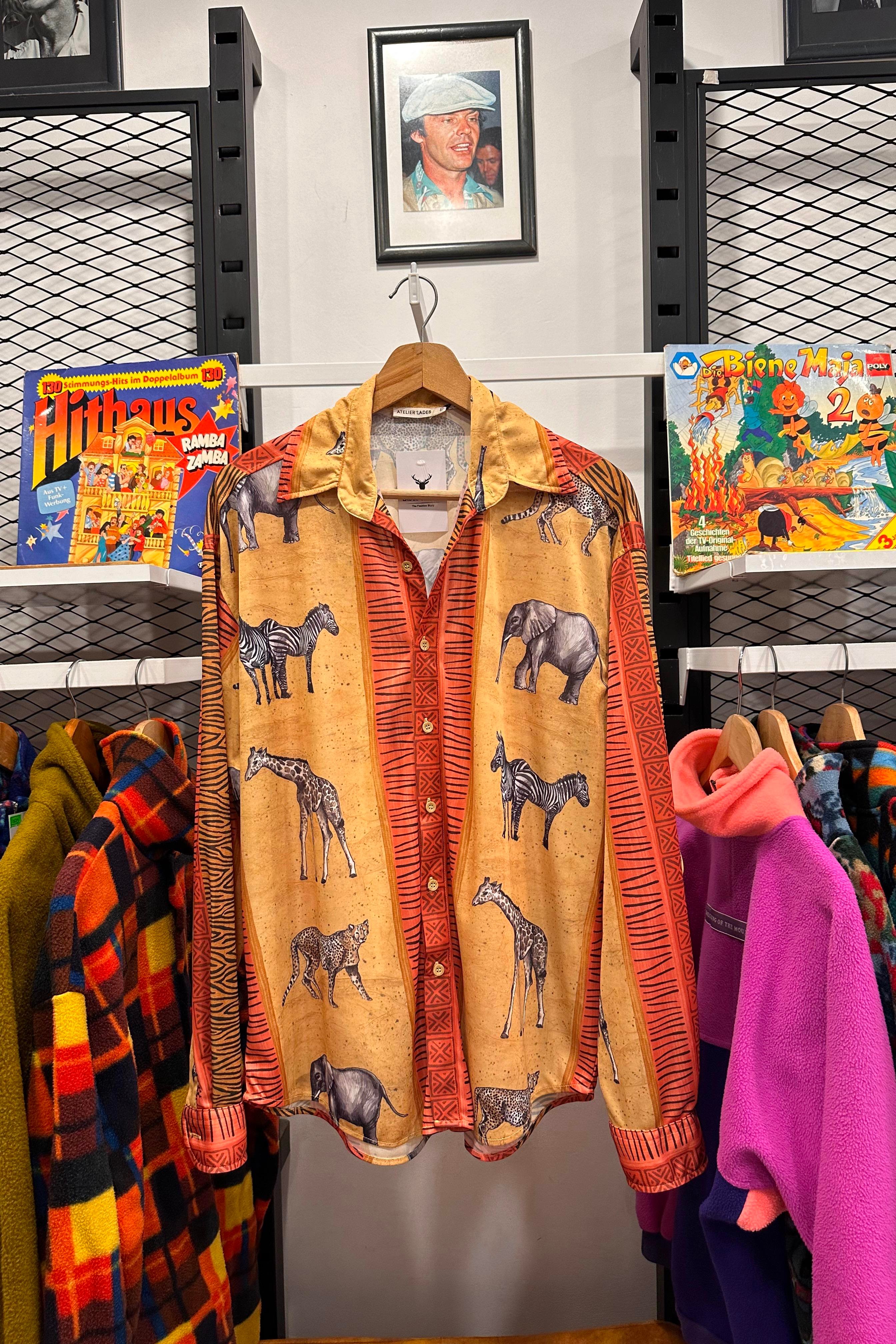 RETRO UNİSEX GÖMLEK