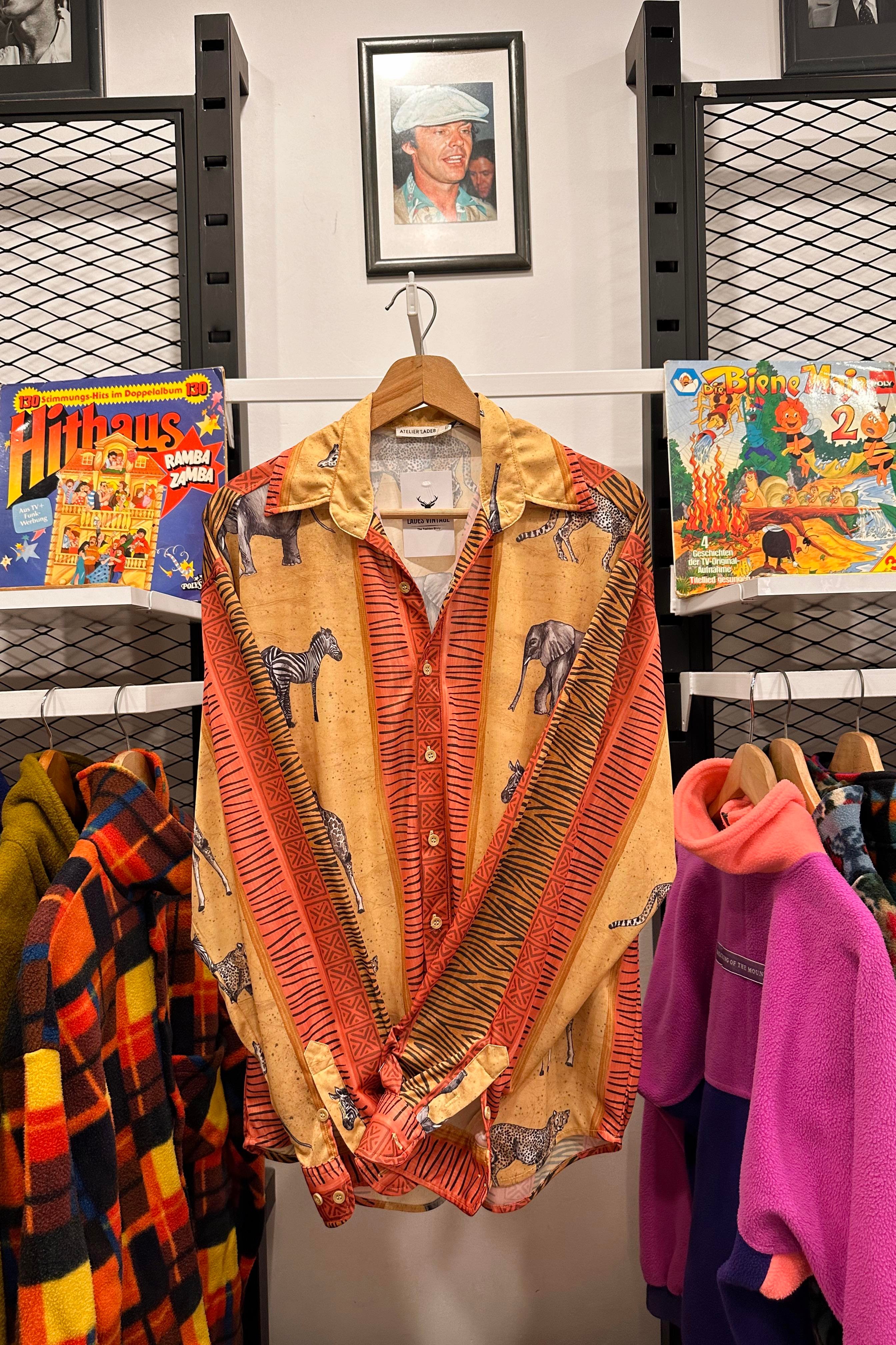 RETRO UNİSEX GÖMLEK