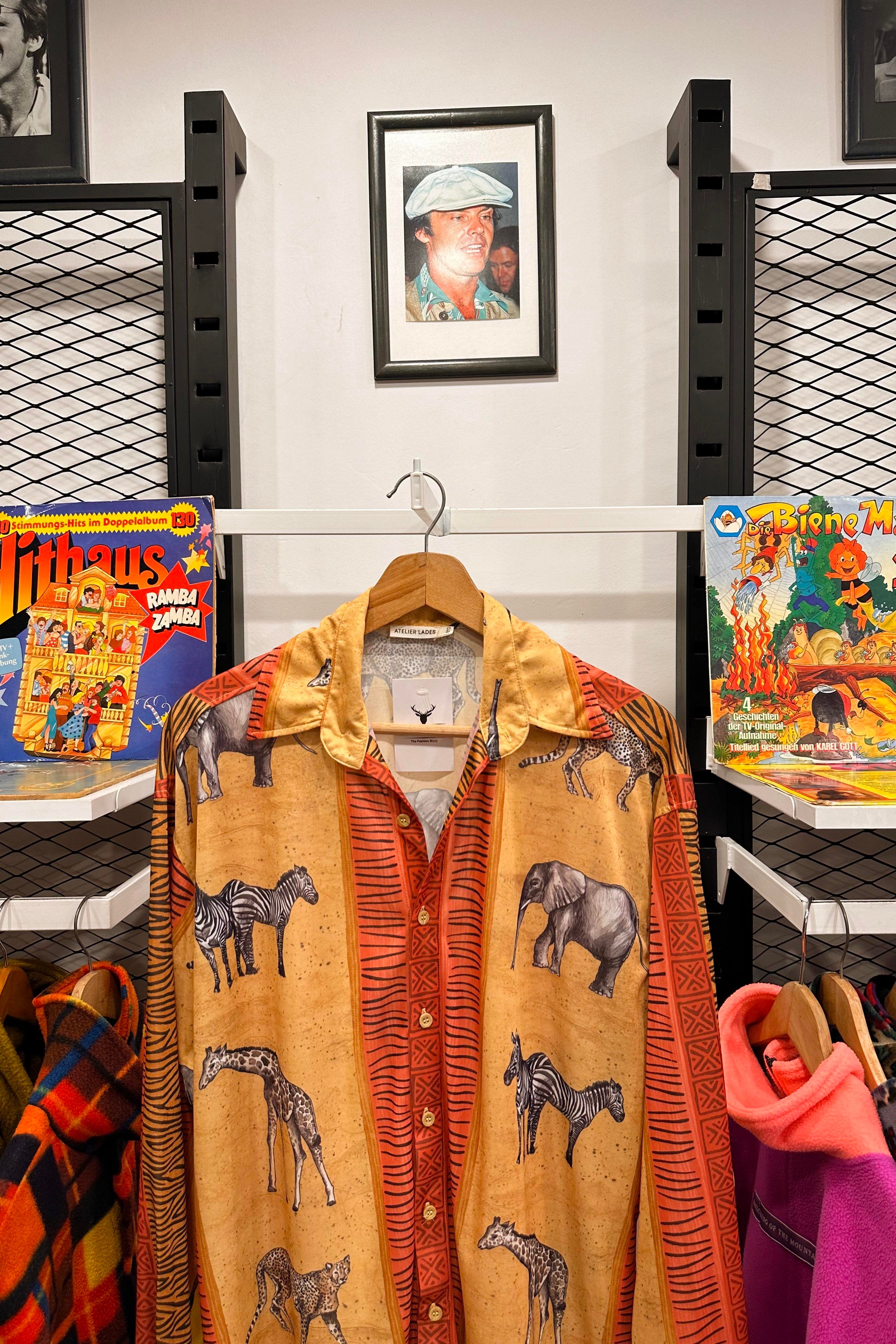 RETRO UNİSEX GÖMLEK