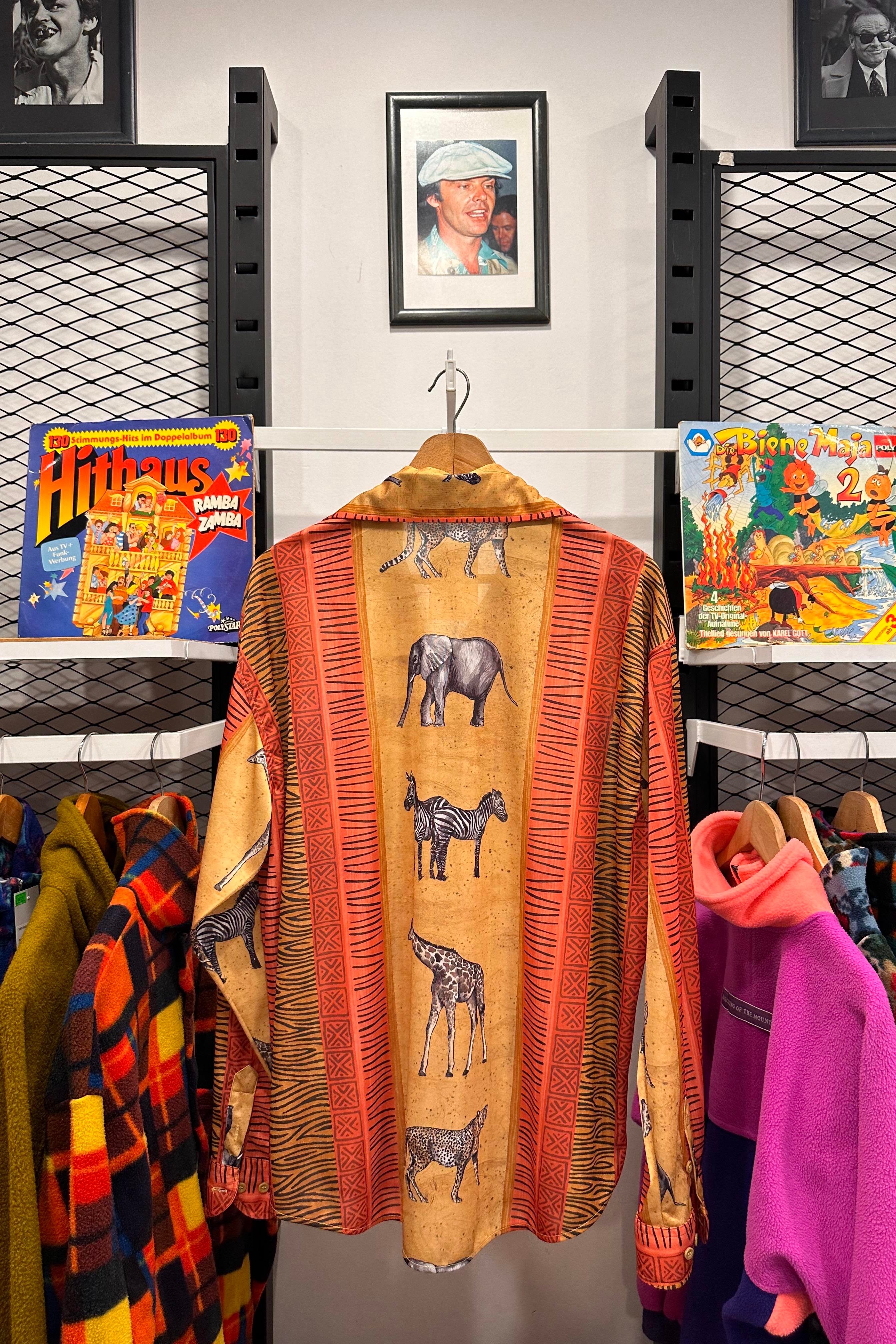 RETRO UNİSEX GÖMLEK