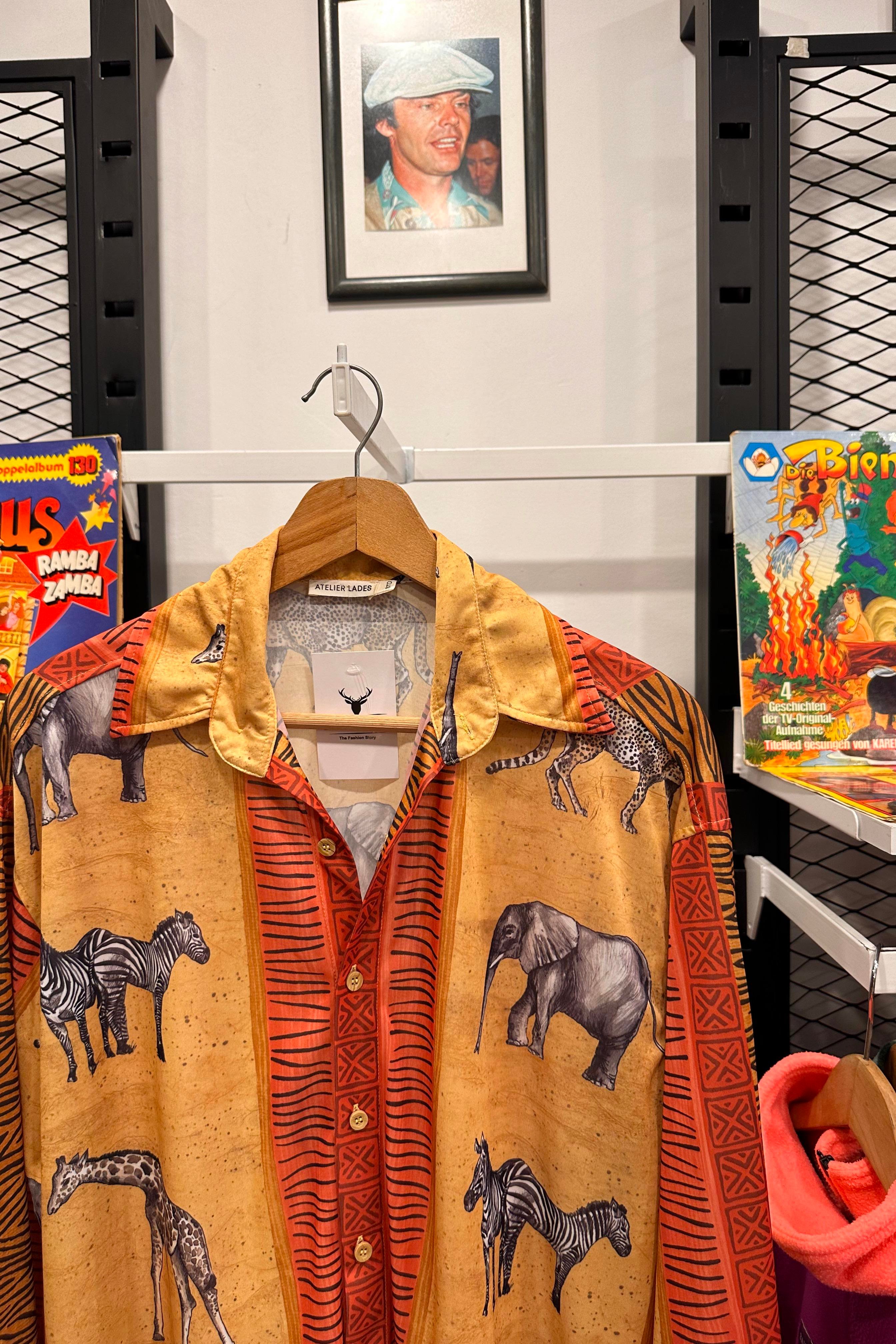 RETRO UNİSEX GÖMLEK