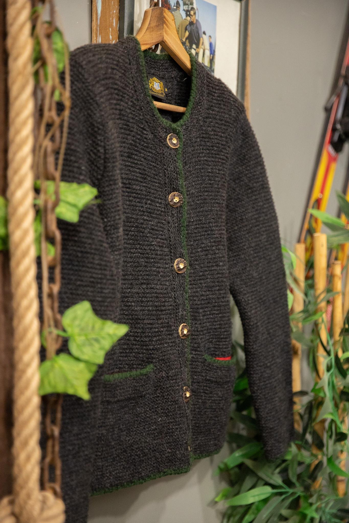 Rustic Grey Cardigan Ceket