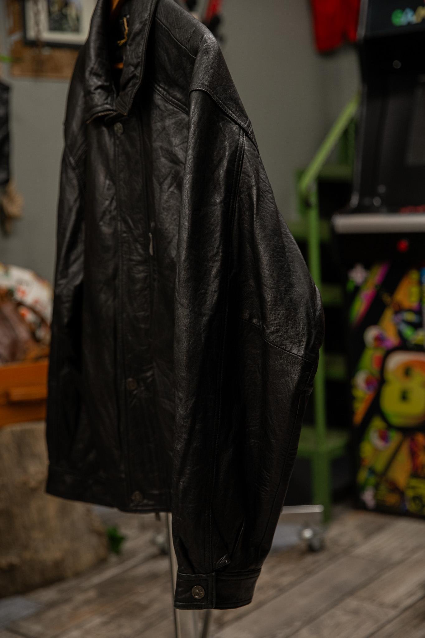 Salaş Bomber Model Deri Ceket