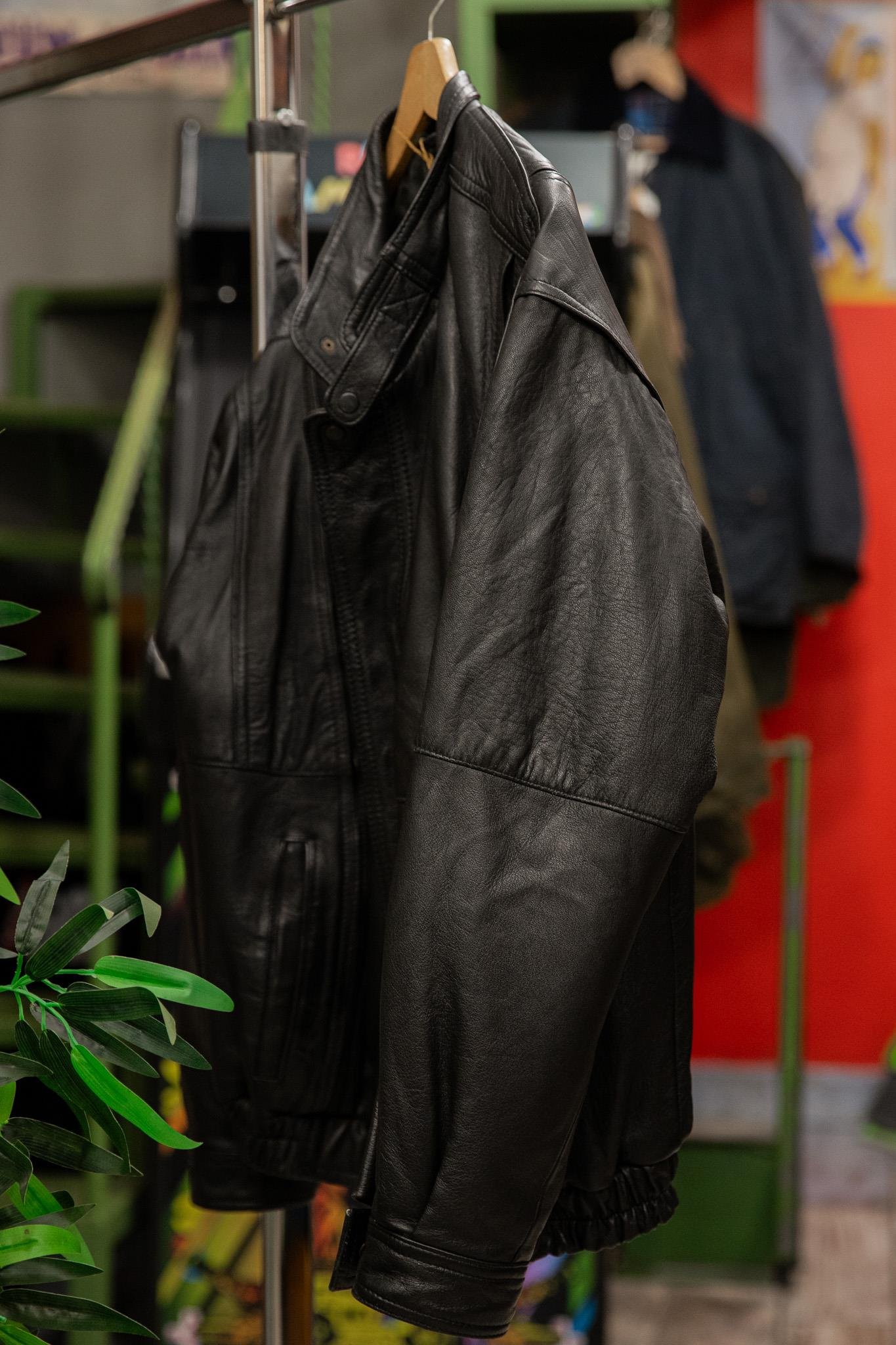 Salaş Model Bomber Deri Ceket