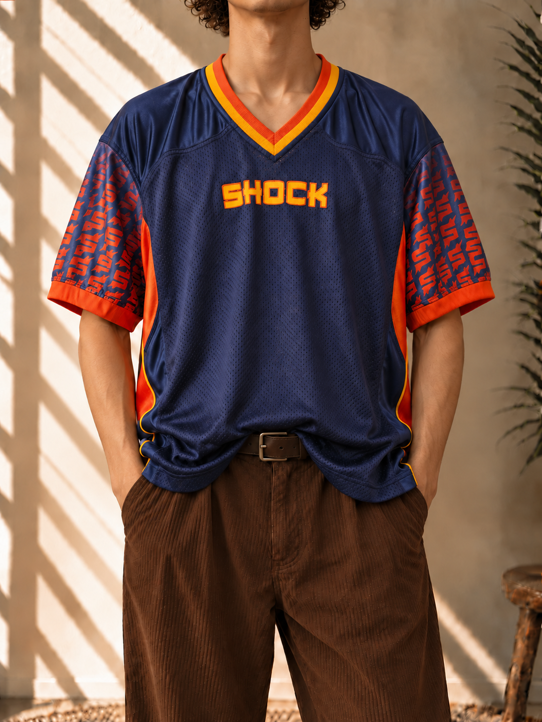 'Shock' Logolu Sporcu Forma