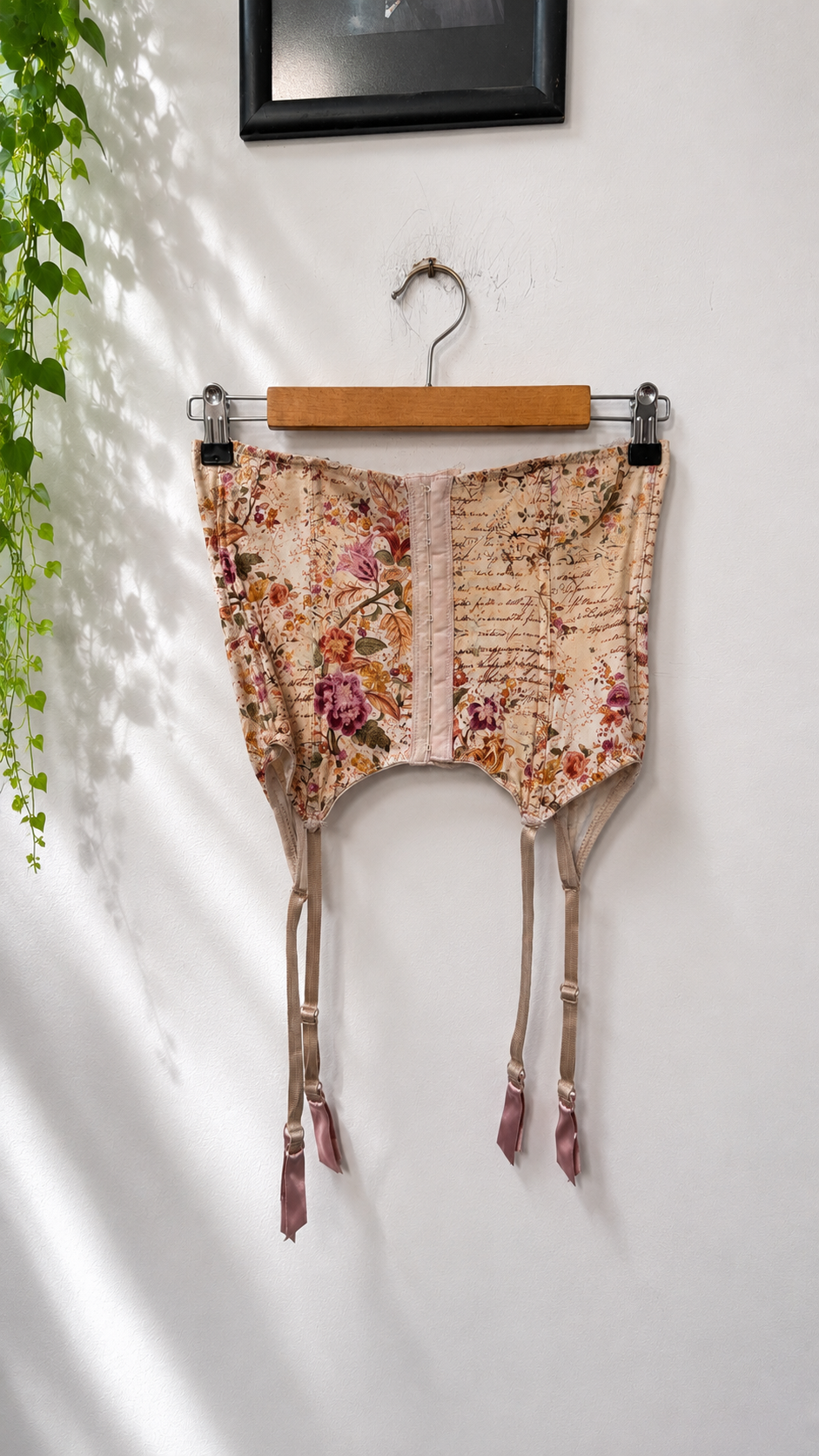Soft Girl Floral Korse