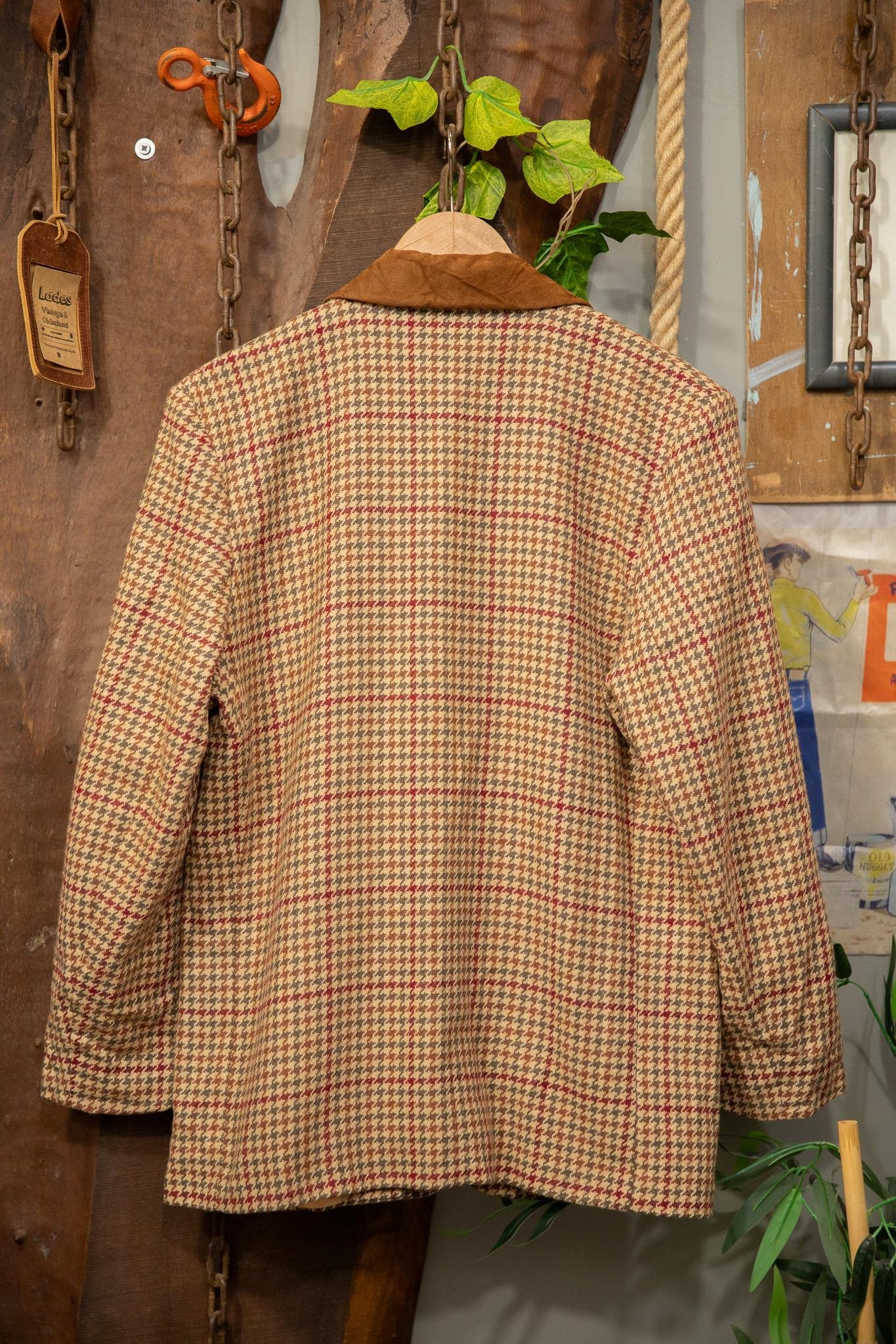 Süet Yaka Camel Blazer Ceket