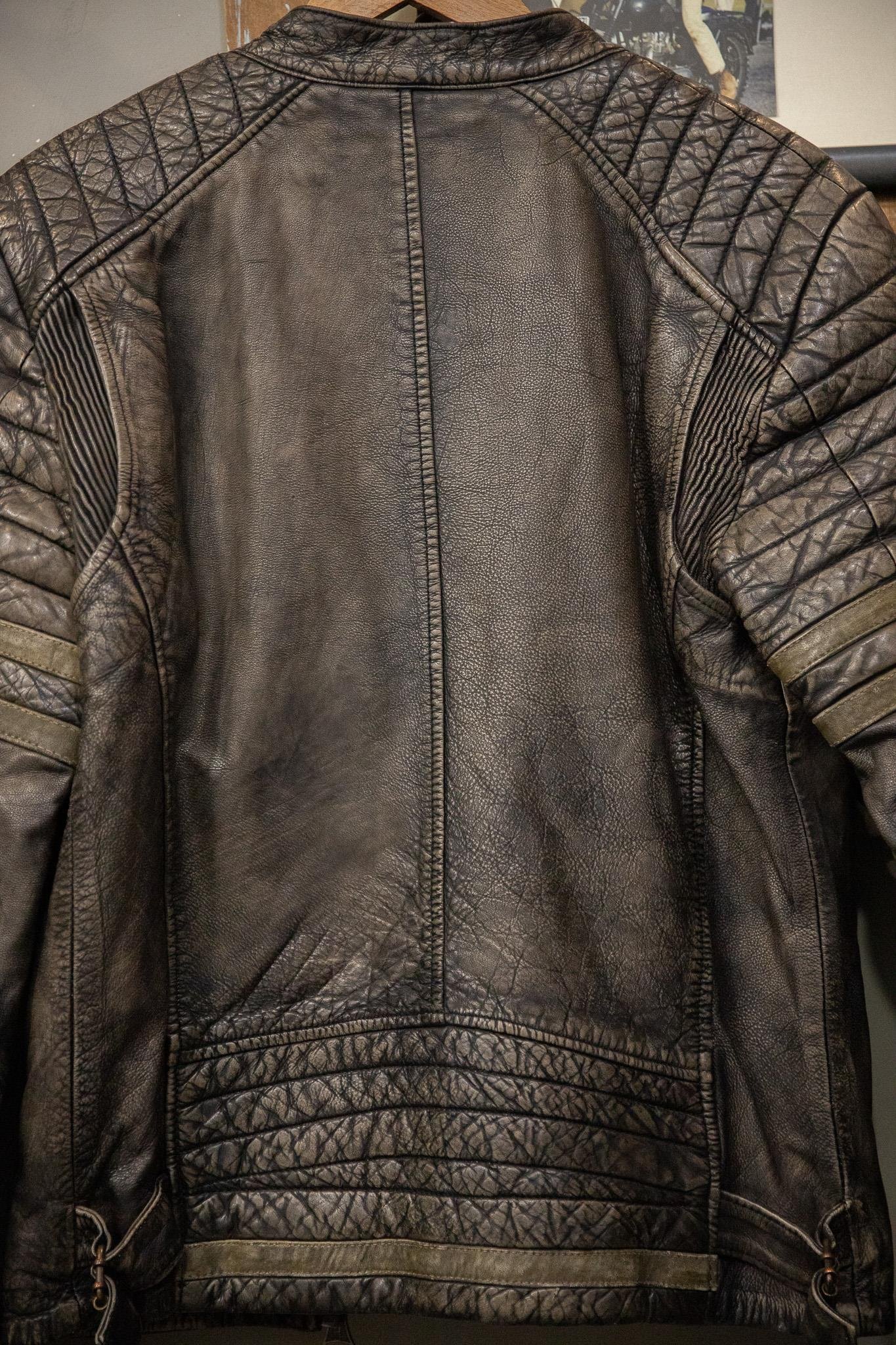 Superdry American Biker Deri Ceket