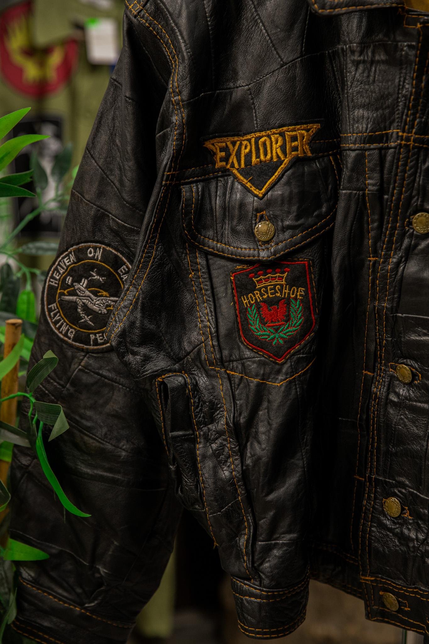 Tasarım Biker Model Unisex Deri Ceket