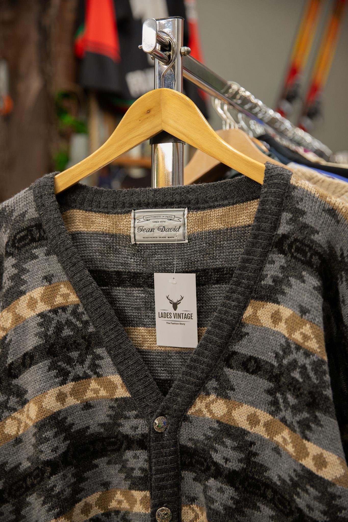 Tean David 1974 Paris Unisex Hırka