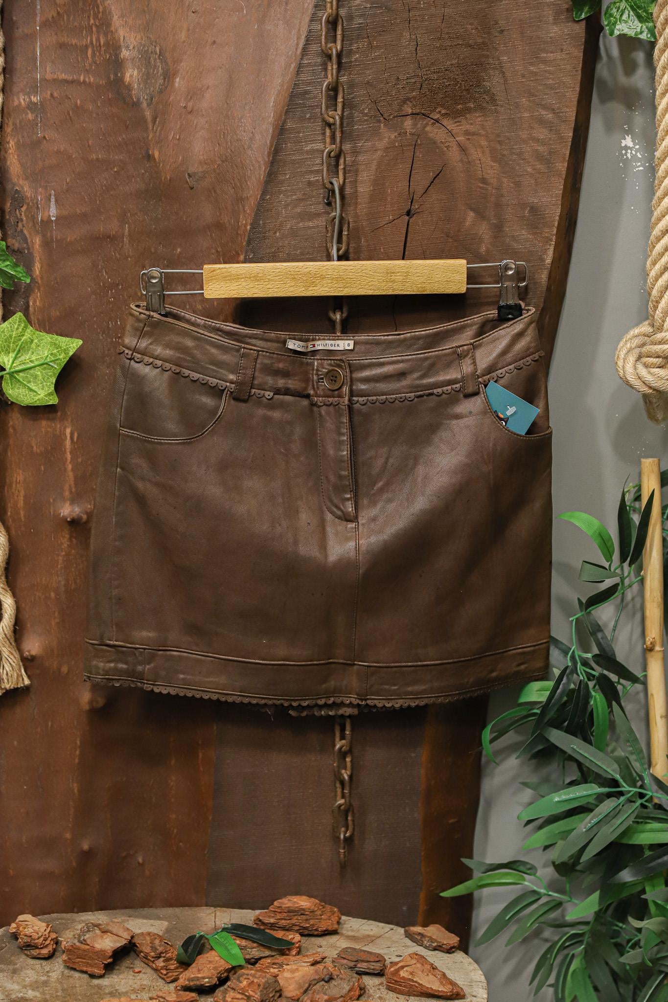TOMMY HILFIGER Western Deri Etek