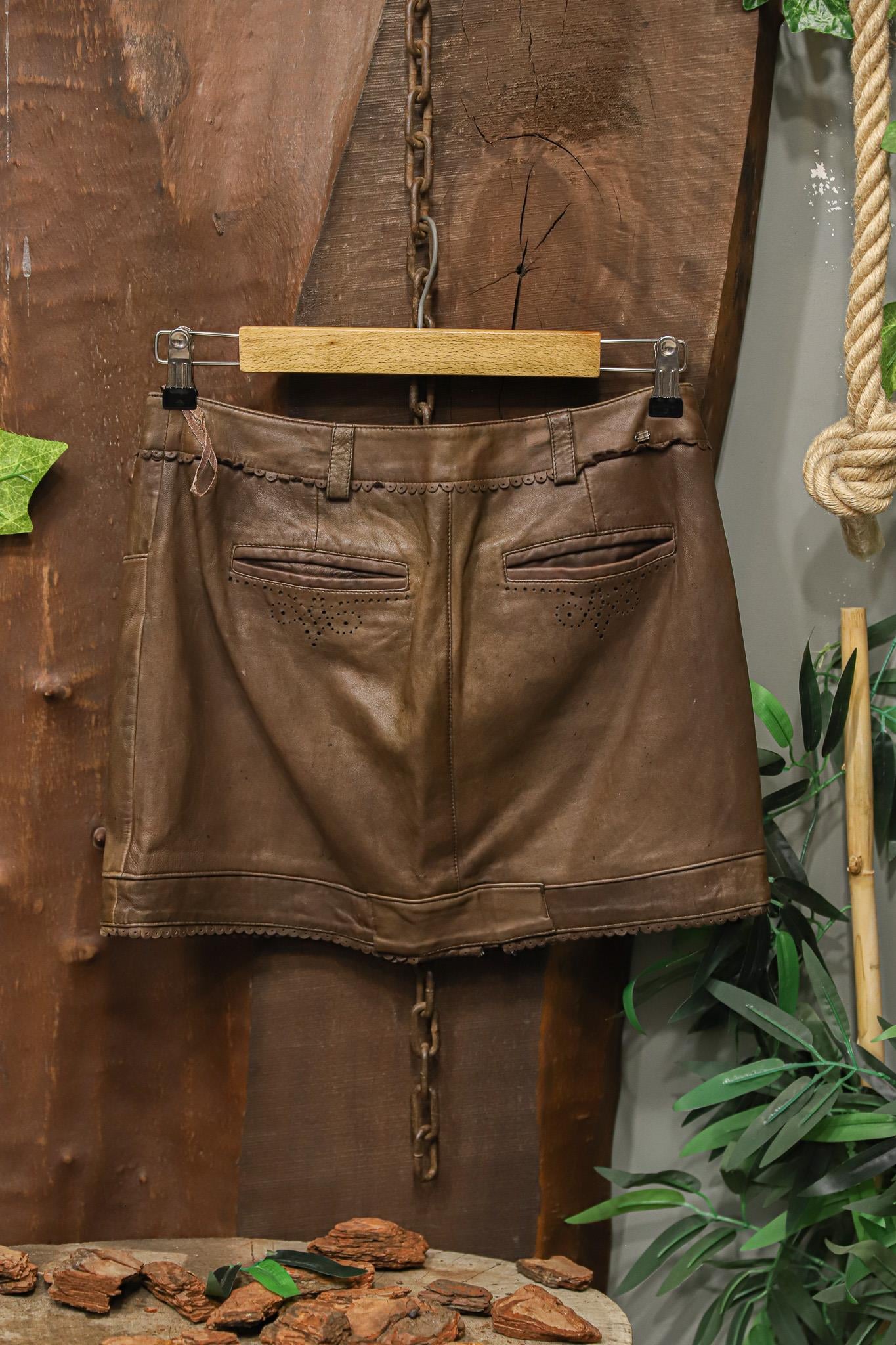 TOMMY HILFIGER Western Deri Etek
