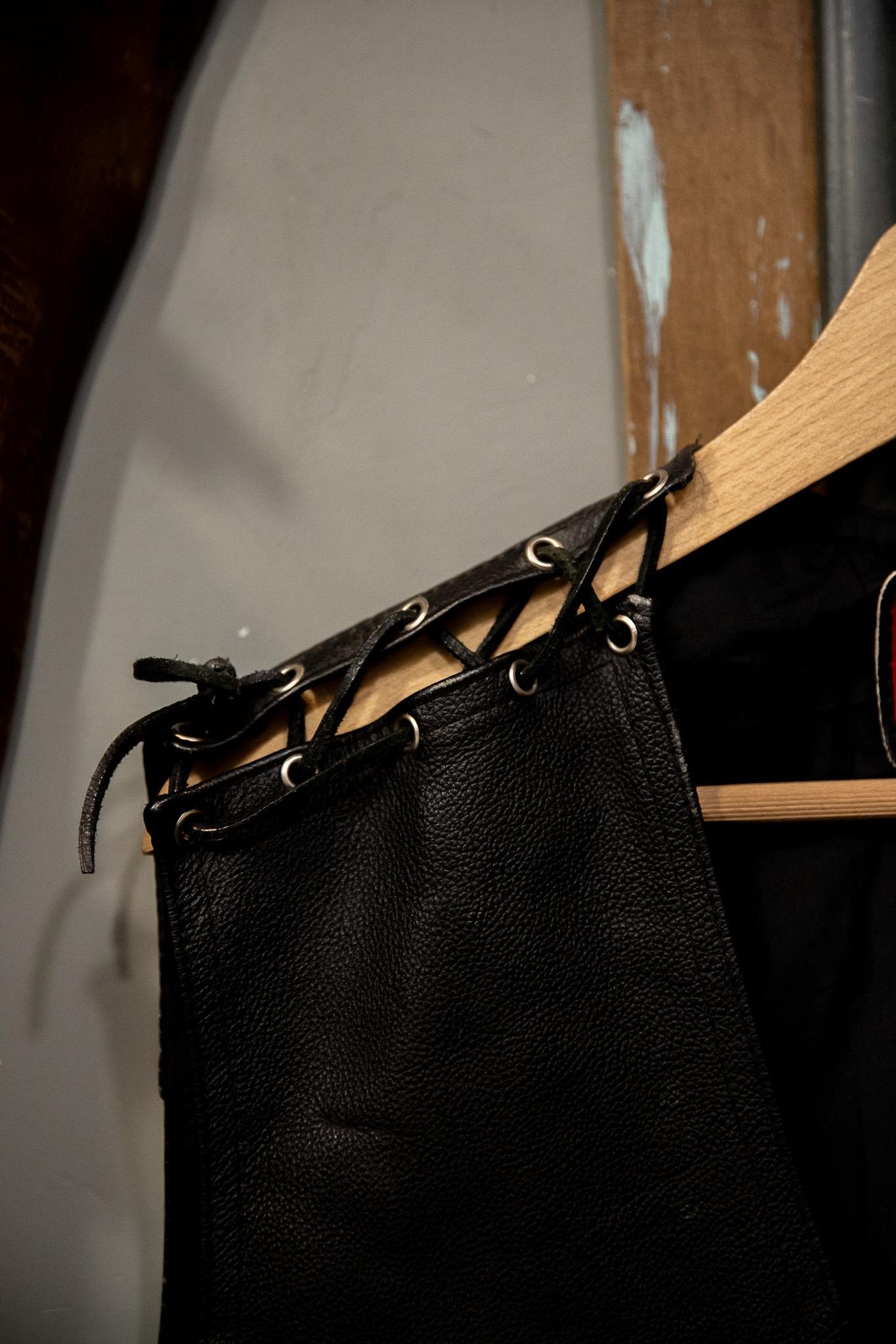 U.S.A Rugged Leather Vest 