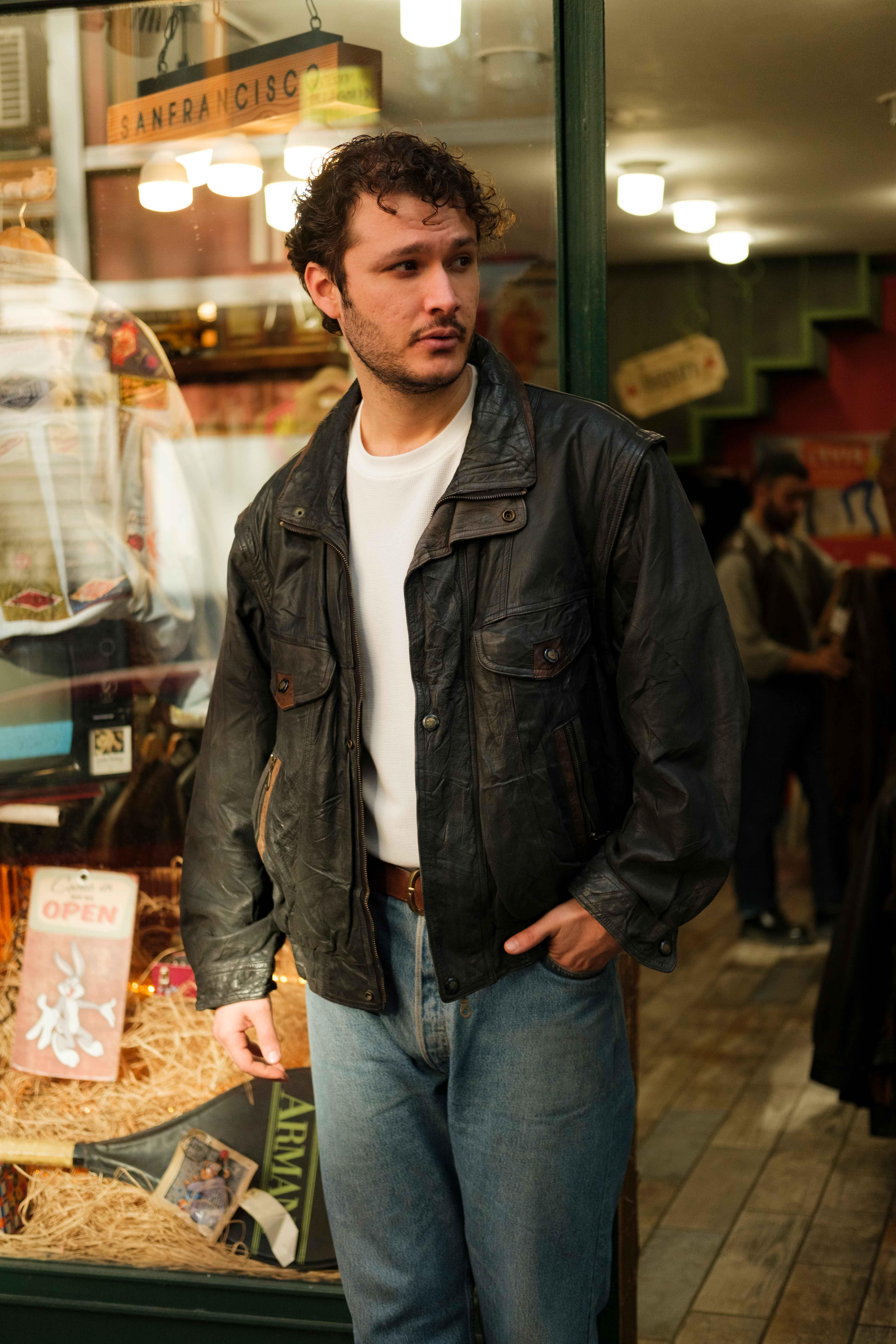 UNİSEX MODEL BOMBER DERİ CEKET