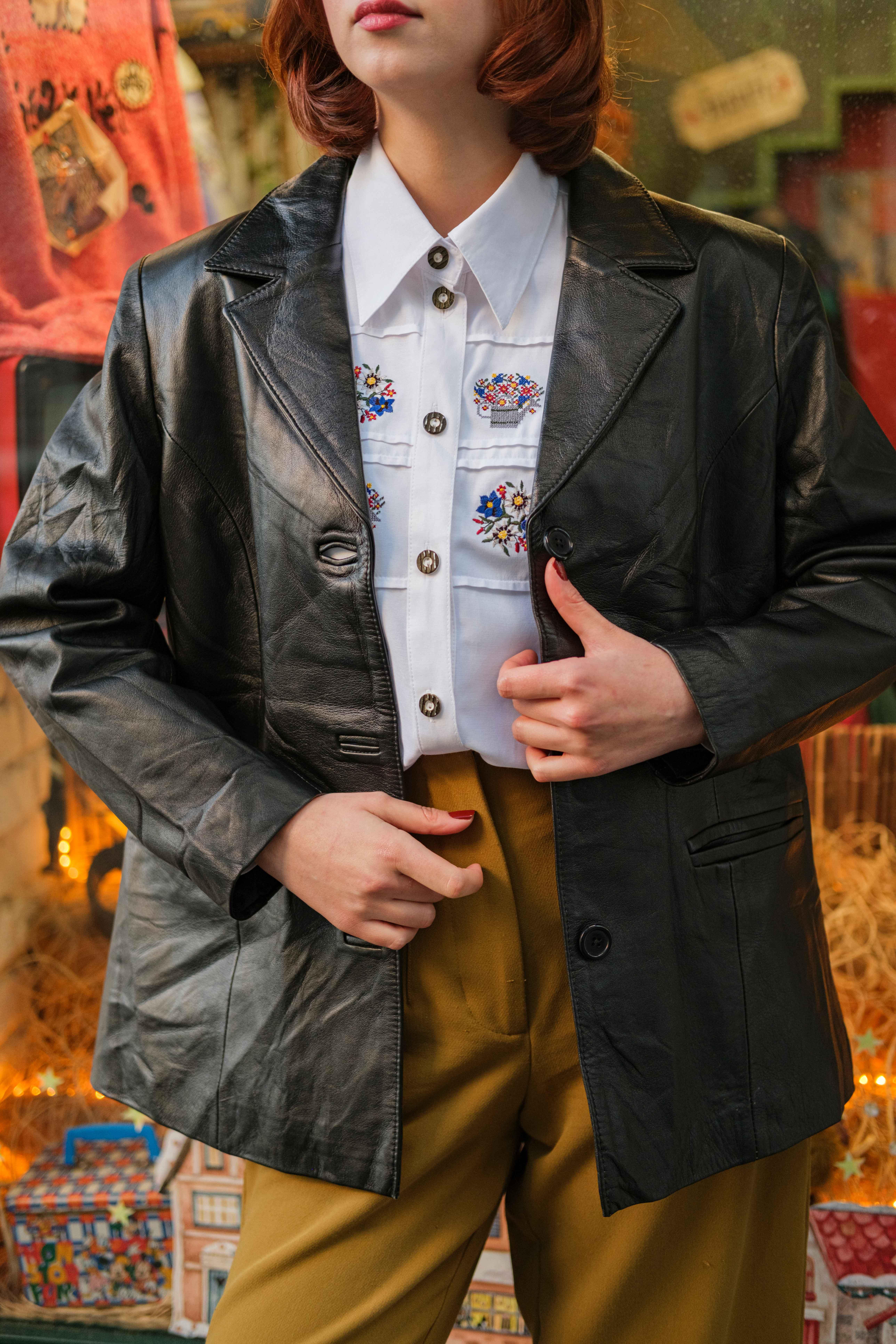 VİNTAGE KADIN BLAZER CEKET