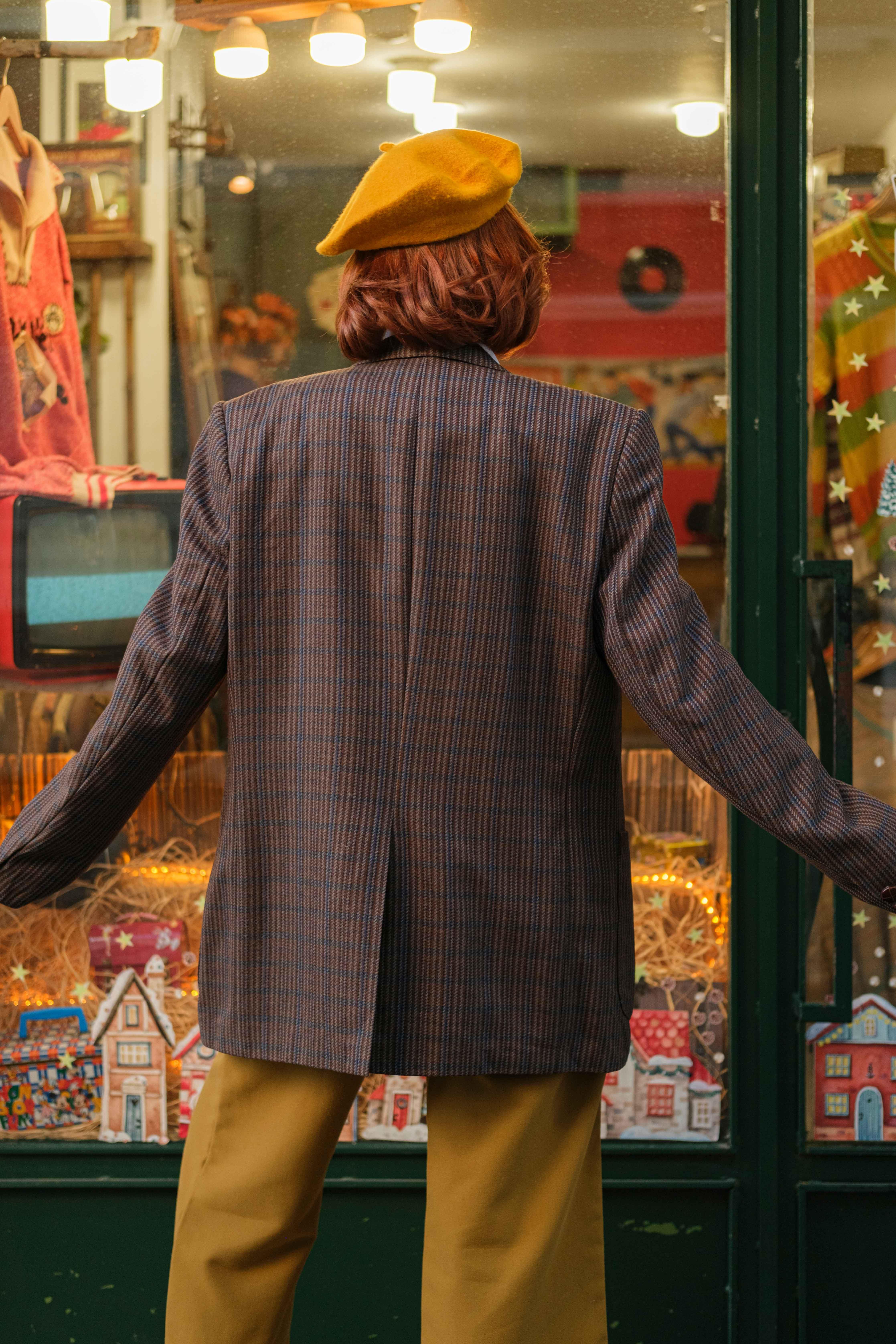 VİNTAGE UNİSEX BLAZER CEKET