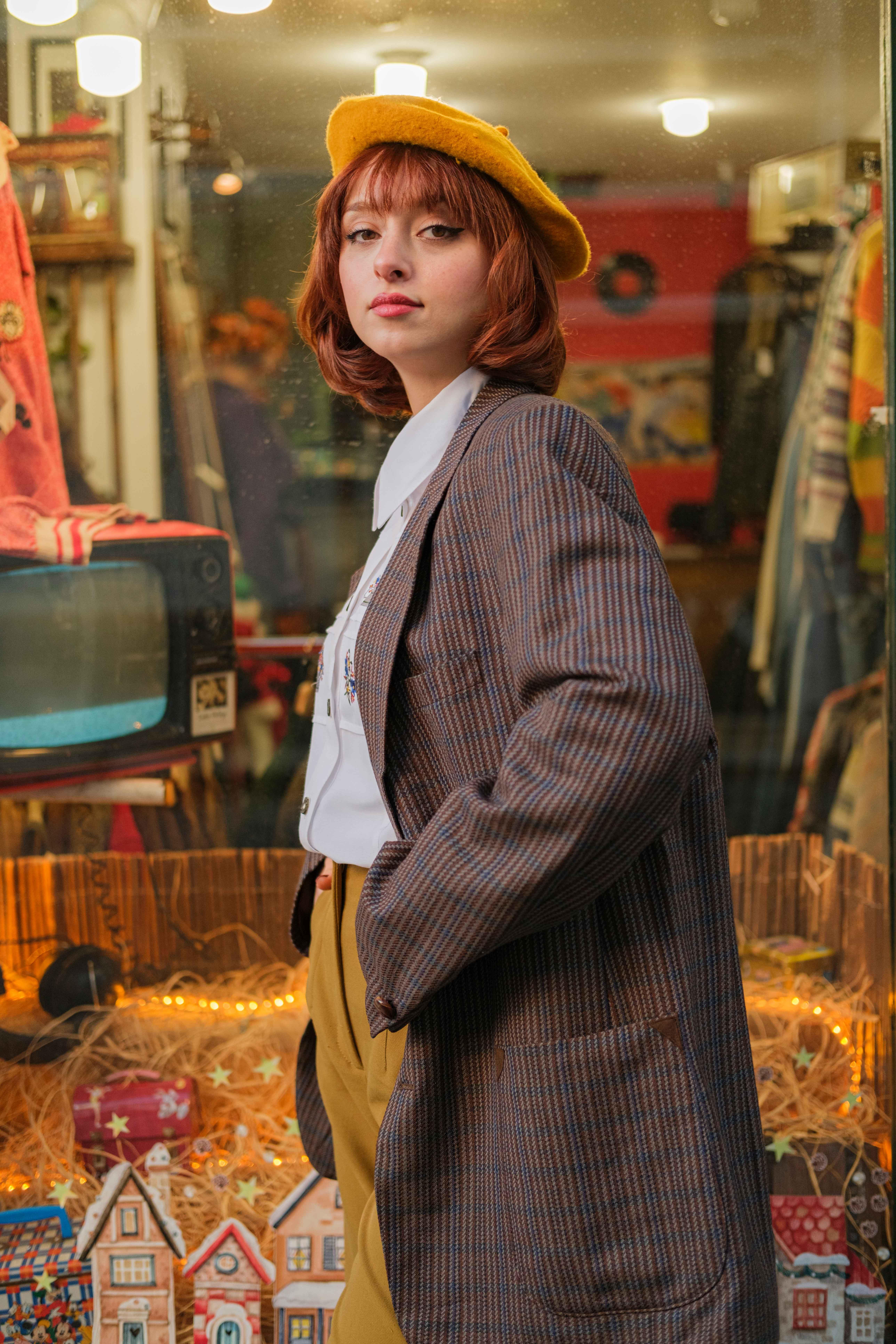 VİNTAGE UNİSEX BLAZER CEKET